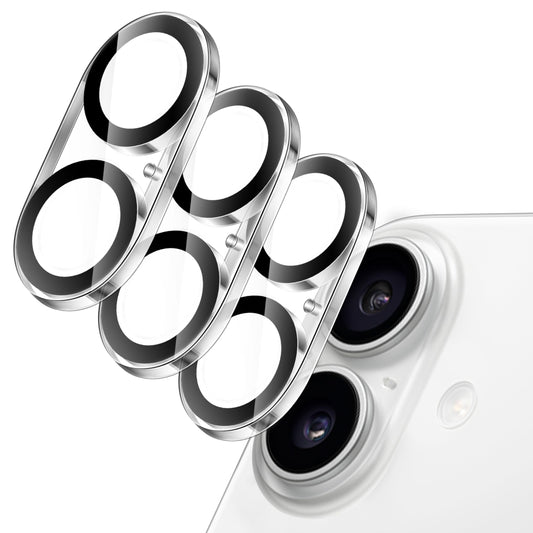 JETech Kameraschutz für iPhone 17 Pro 6,3 Zoll, 9H Gehärtetes Glas, Anti-Kratzer, Hat Keinen Einfluss auf die Hülle, Beeinträchtigt Nachtaufnahmen Nicht, HD Klar, 3 Stück (Durchsichtig)