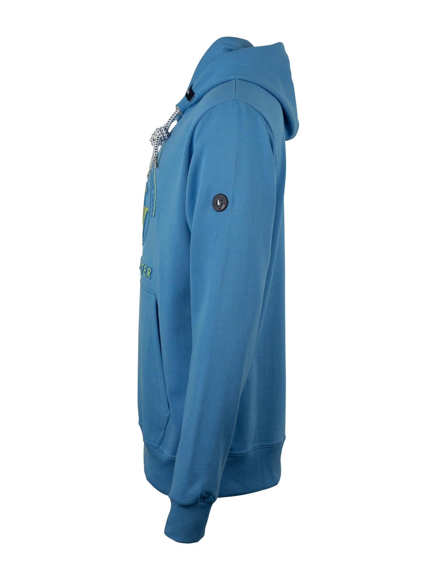 SCHIETWETTER Herren Hoodie Hansi, Kapuzenpullover, Sweater, Langarm-Pullover, 3D-Druck, geprägt 3D-Logo-Print, warm, bequem