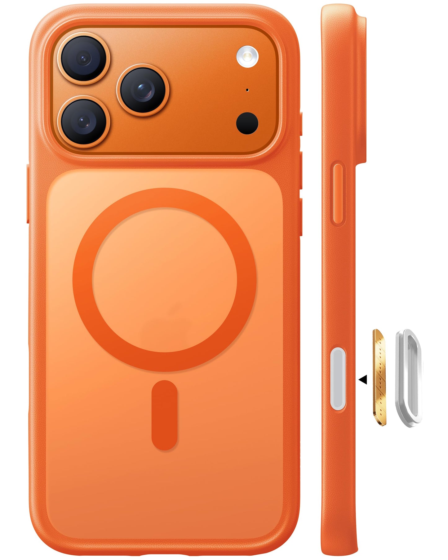 TORRAS Guardian-Mag für iPhone 17 Pro Hülle für MagSafe (Zertifizierte Militärschutz und Magnetkraft) Handyhülle iPhone 17 Pro Case Extrem Haltbarkeit Hülle Stoßfest Kratzfest Cover, Matt Blau