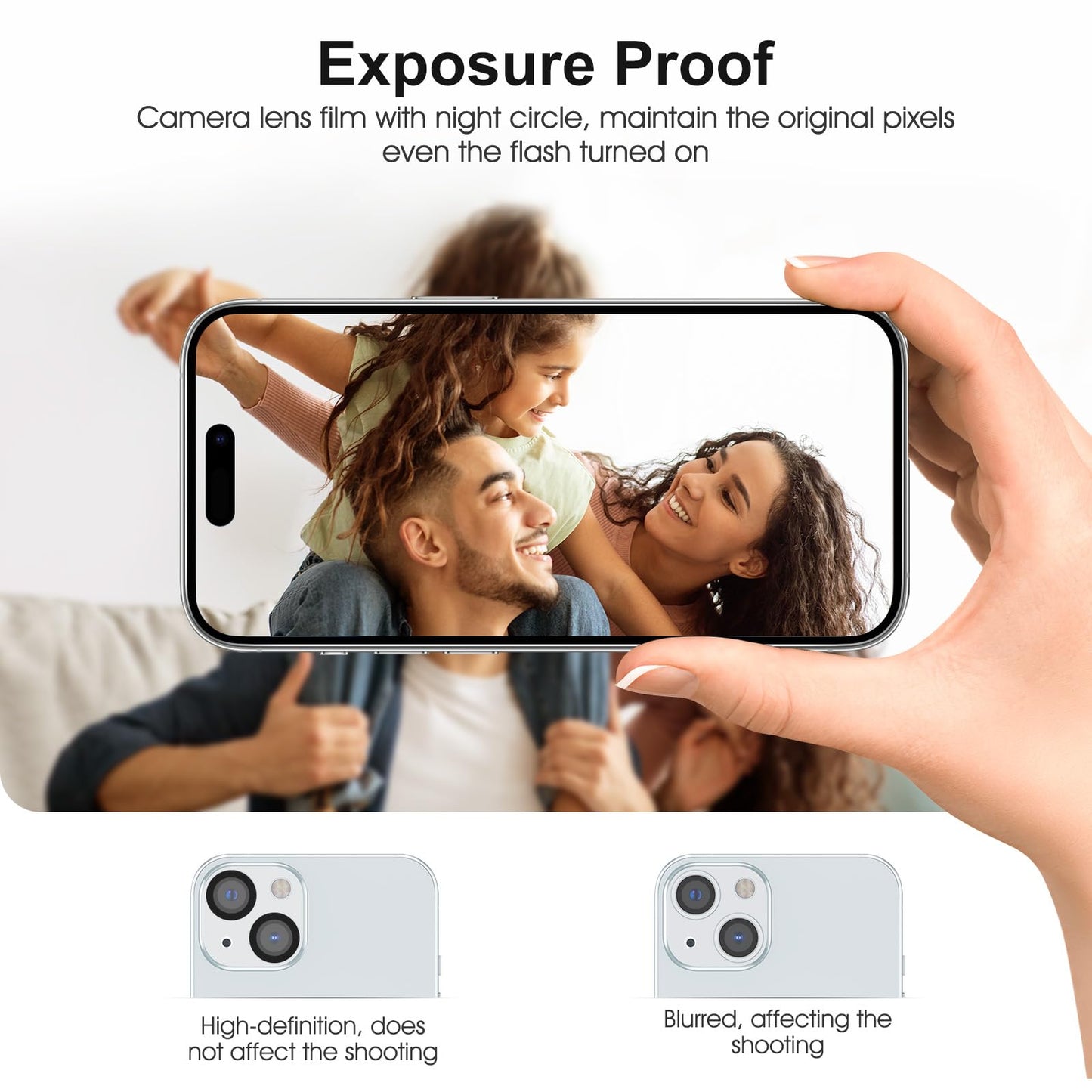 SPARIN für iPhone 17 Pro 6.3 Zoll 2025 Panzer Schutz Glas, 3 Stück Schutzfolie und 3 Stück Kameraschutz mit Montage Rahmen, 9H Härte, Anti-Bläschen,HD-Klar