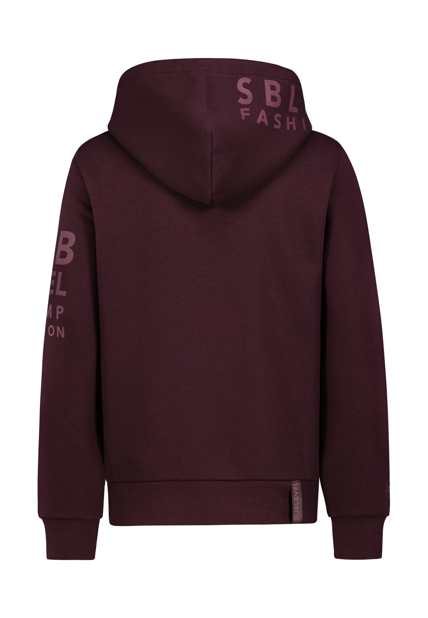Sublevel Damen Sweathoodie Kapuzenpullover Sweatjacke mit Prints und Kapuze