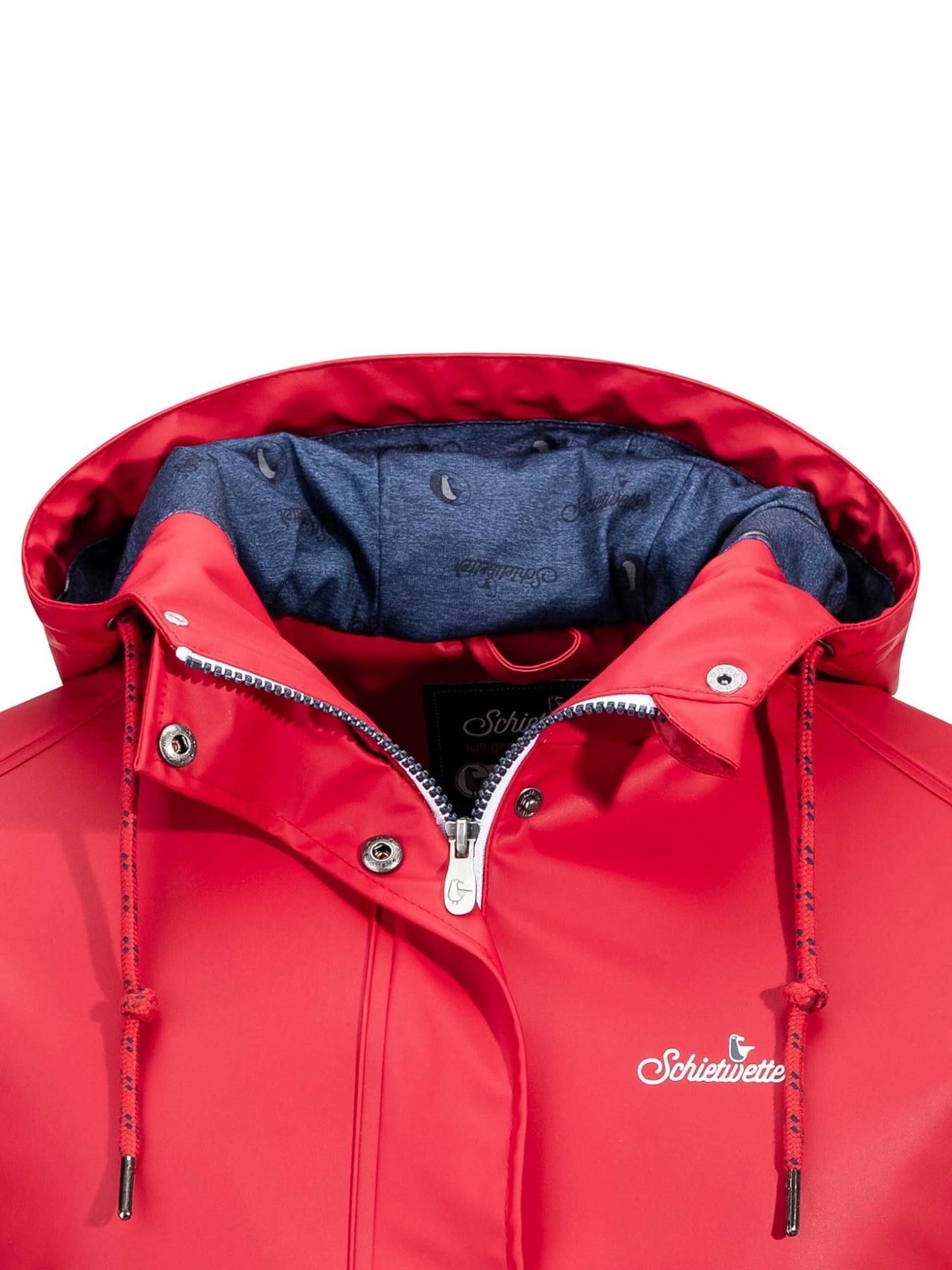 SCHIETWETTER Damen Regenjacke Landratte Mimi, Friesennerz, Regenmantel, Regenparka, wasserdicht, Winddicht