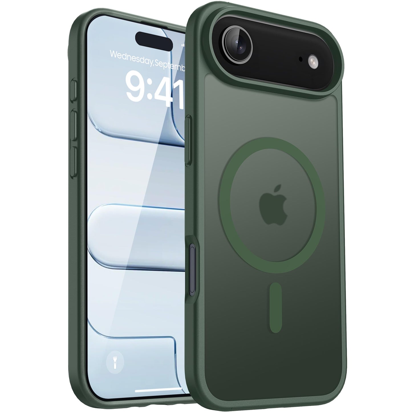CACOE für iPhone 17 Hülle Kameraschutzend, Kompatibel mit MagSafe, Stoßfest Kratzfest Magnetisch Rückseite Handyhülle für iPhone 17 Case Transluzente