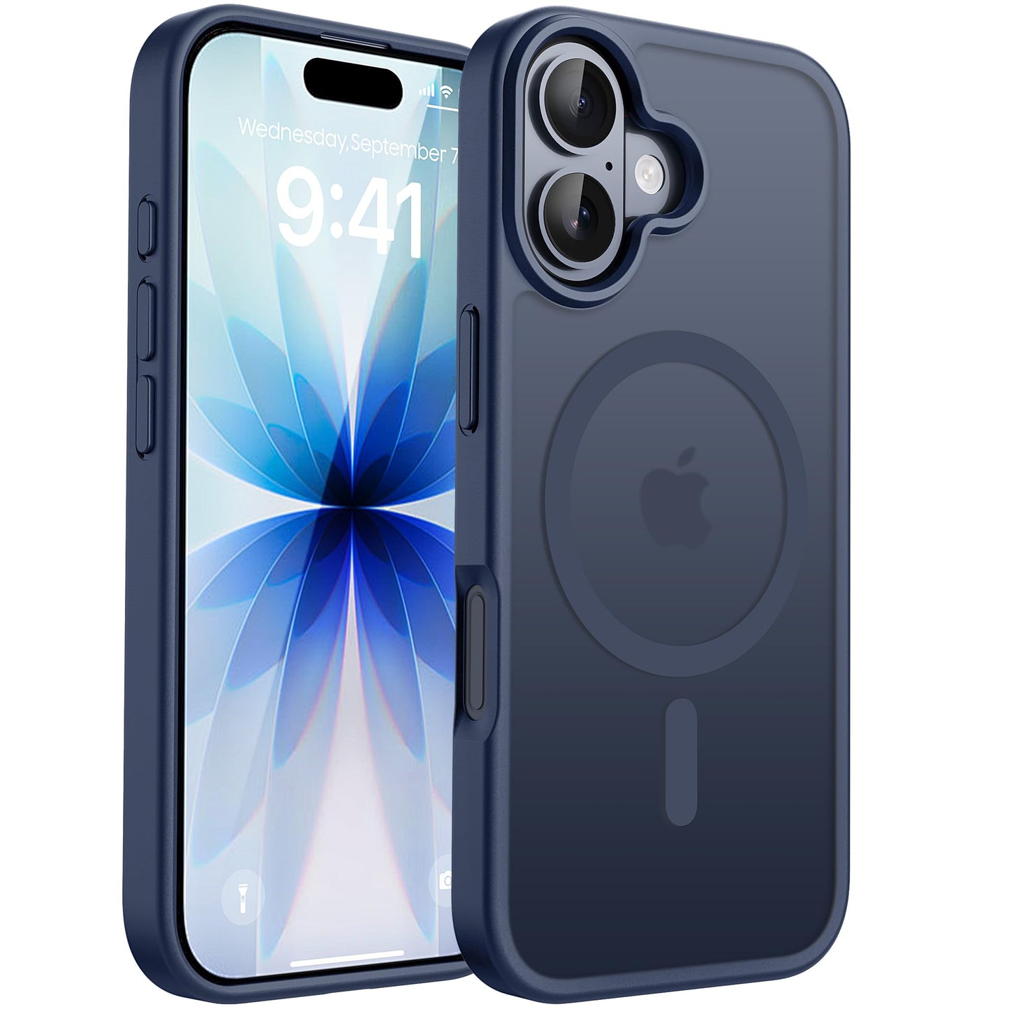 CACOE für iPhone 17 Hülle Kameraschutzend, Kompatibel mit MagSafe, Stoßfest Kratzfest Magnetisch Rückseite Handyhülle für iPhone 17 Case Transluzente
