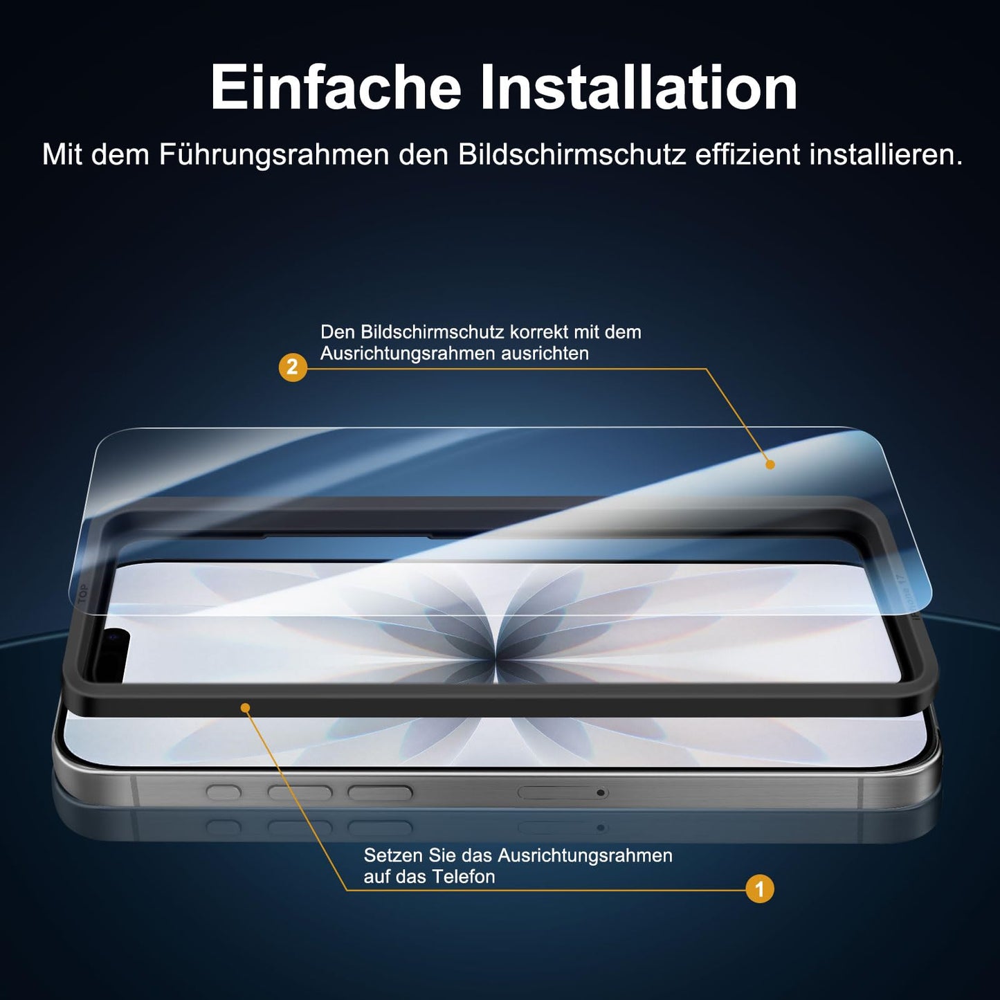 NEW'C für iPhone 16 für Panzerglas 6,1 Zoll (2 Stück) und 2 x Kamera Panzer Schutz für Kameraschutz (2 Stück) -Kratzfest -extrem widerstandsfähig -9H-Härteglas