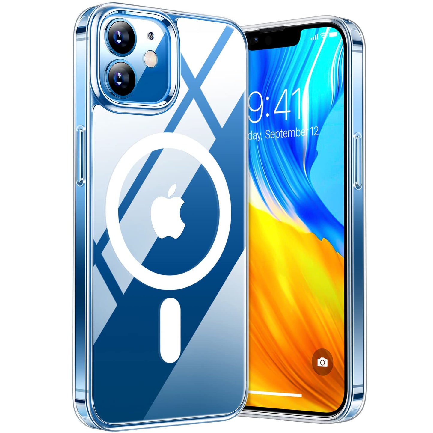 TORRAS Guardian-Mag für iPhone 17 Pro Hülle für MagSafe (Zertifizierte Militärschutz und Magnetkraft) Handyhülle iPhone 17 Pro Case Extrem Haltbarkeit Hülle Stoßfest Kratzfest Cover, Matt Blau