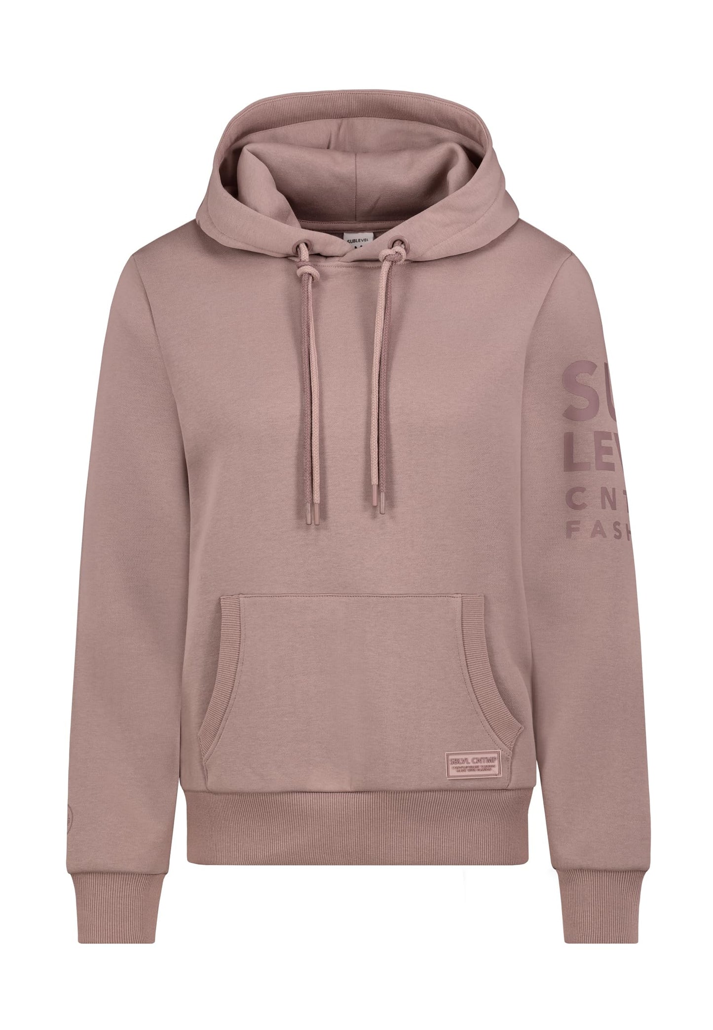 Sublevel Damen Sweathoodie Kapuzenpullover Sweatjacke mit Prints und Kapuze