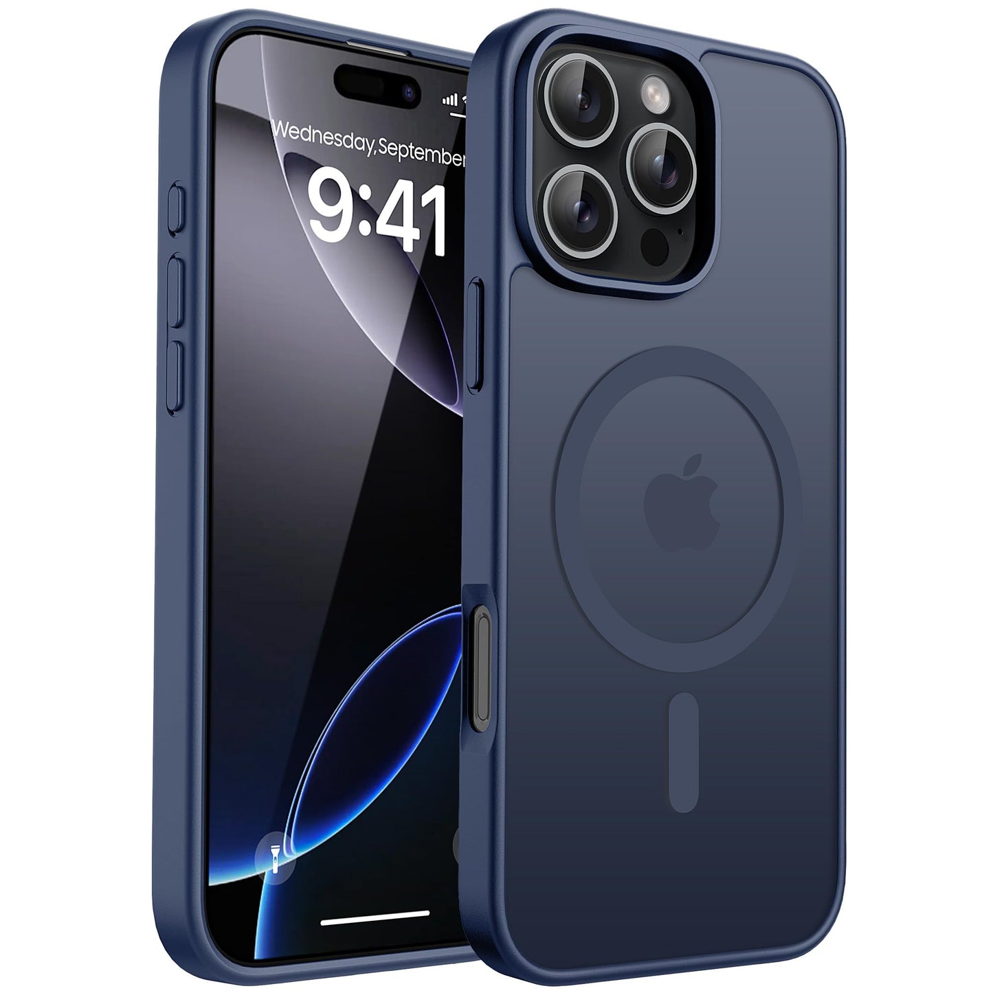 CACOE für iPhone 17 Hülle Kameraschutzend, Kompatibel mit MagSafe, Stoßfest Kratzfest Magnetisch Rückseite Handyhülle für iPhone 17 Case Transluzente