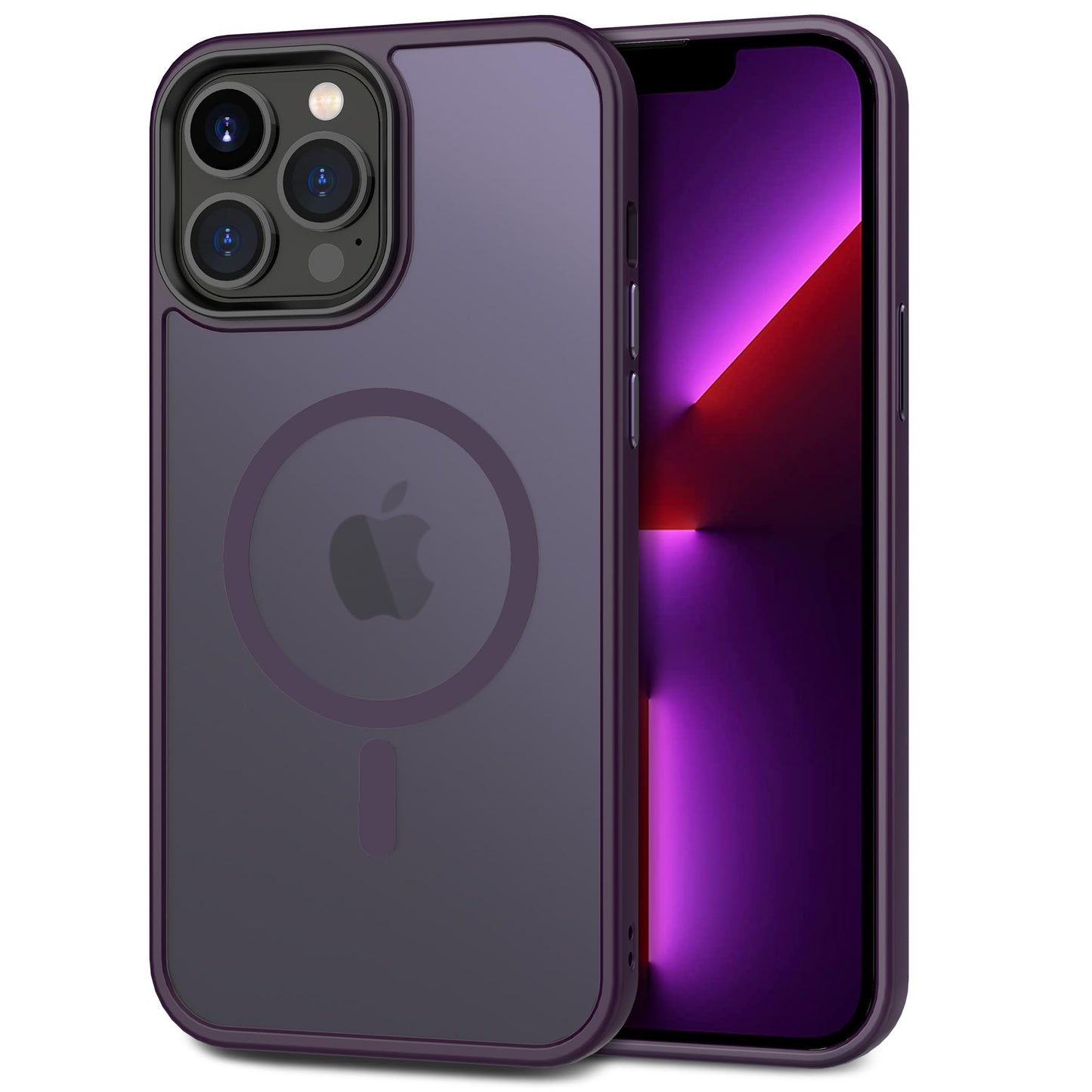 CACOE für iPhone 17 Hülle Kameraschutzend, Kompatibel mit MagSafe, Stoßfest Kratzfest Magnetisch Rückseite Handyhülle für iPhone 17 Case Transluzente
