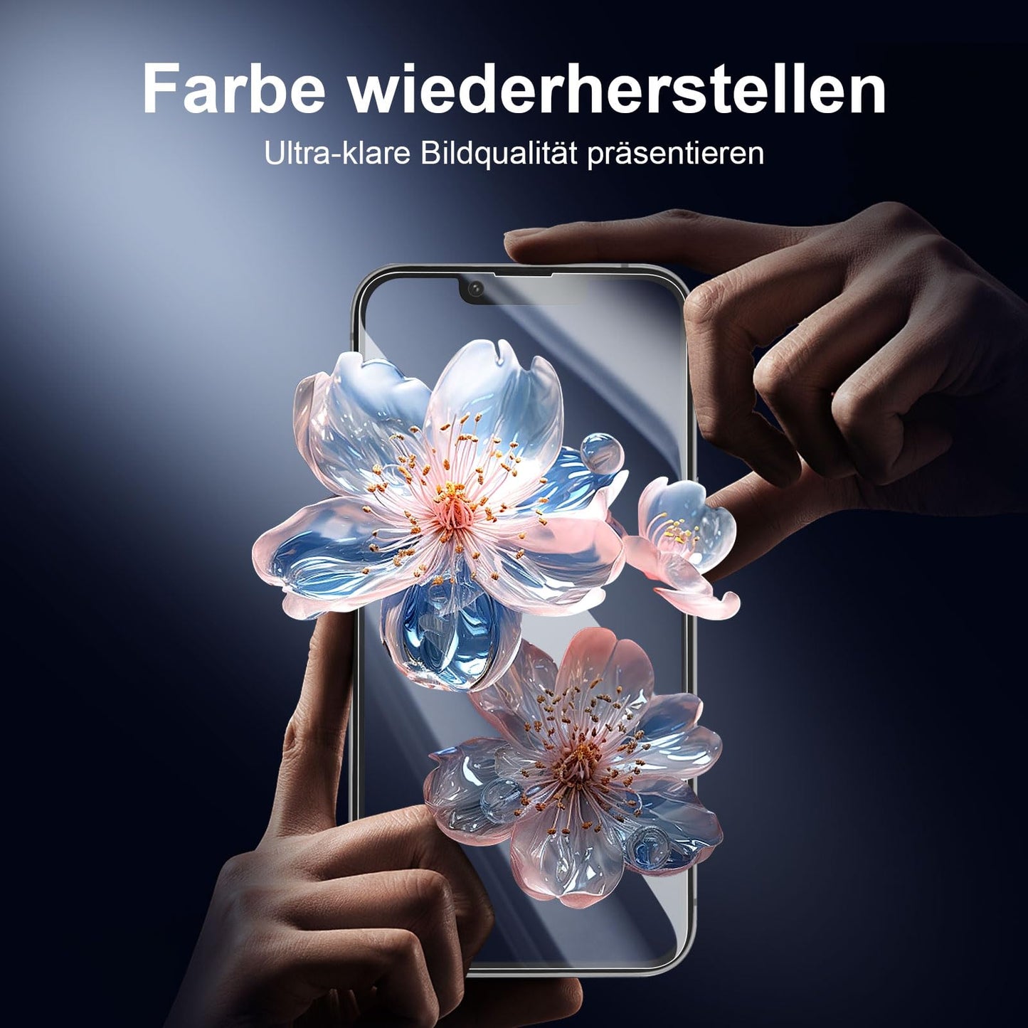 NEW'C für iPhone 16 für Panzerglas 6,1 Zoll (2 Stück) und 2 x Kamera Panzer Schutz für Kameraschutz (2 Stück) -Kratzfest -extrem widerstandsfähig -9H-Härteglas