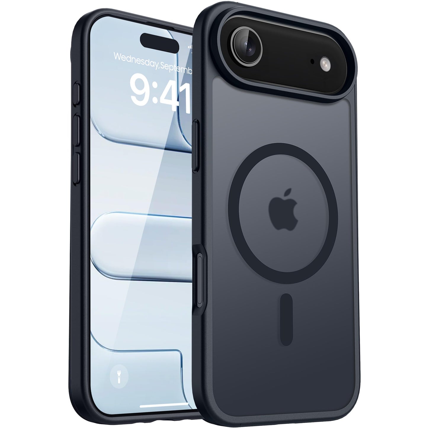 CACOE für iPhone 17 Hülle Kameraschutzend, Kompatibel mit MagSafe, Stoßfest Kratzfest Magnetisch Rückseite Handyhülle für iPhone 17 Case Transluzente