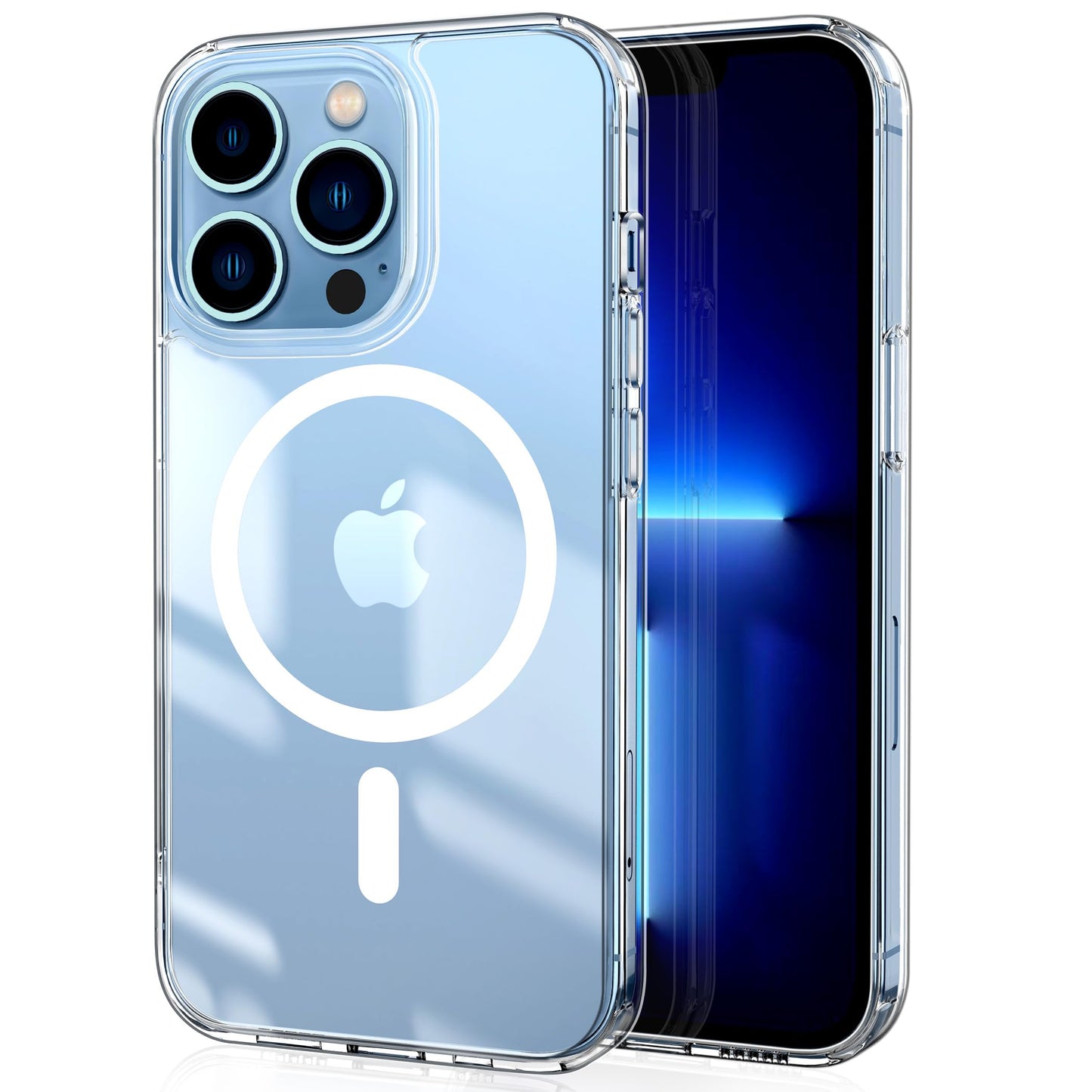 CACOE für iPhone 17 Hülle Kameraschutzend, Kompatibel mit MagSafe, Stoßfest Kratzfest Magnetisch Rückseite Handyhülle für iPhone 17 Case Transluzente