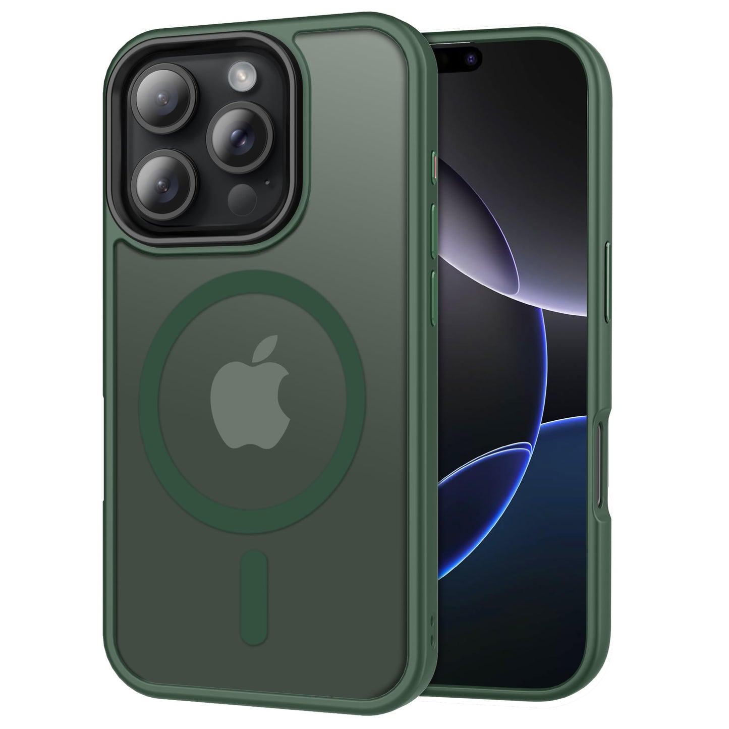 CACOE für iPhone 17 Hülle Kameraschutzend, Kompatibel mit MagSafe, Stoßfest Kratzfest Magnetisch Rückseite Handyhülle für iPhone 17 Case Transluzente