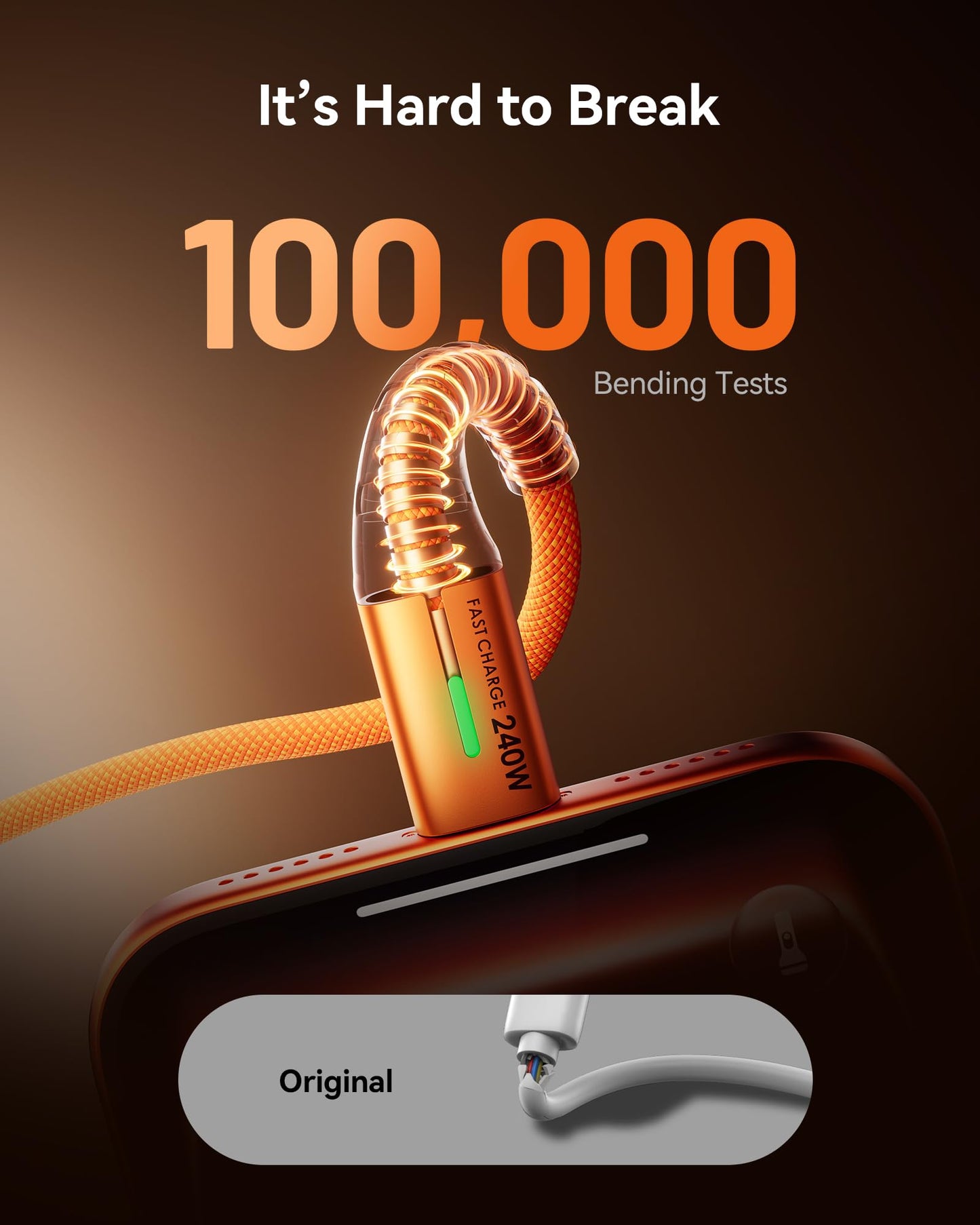 INIU 240W USB C Kabel, [2Pack 2m] PD Schnellladekabel USB C auf USB C, Nylon Geflochten Ladekabel USBC Ladegerät für iPhone 17 16 15 Pro Max Samsung Galaxy S25 S24 Ultra Pixel 9 iPad Pro MacBook Air