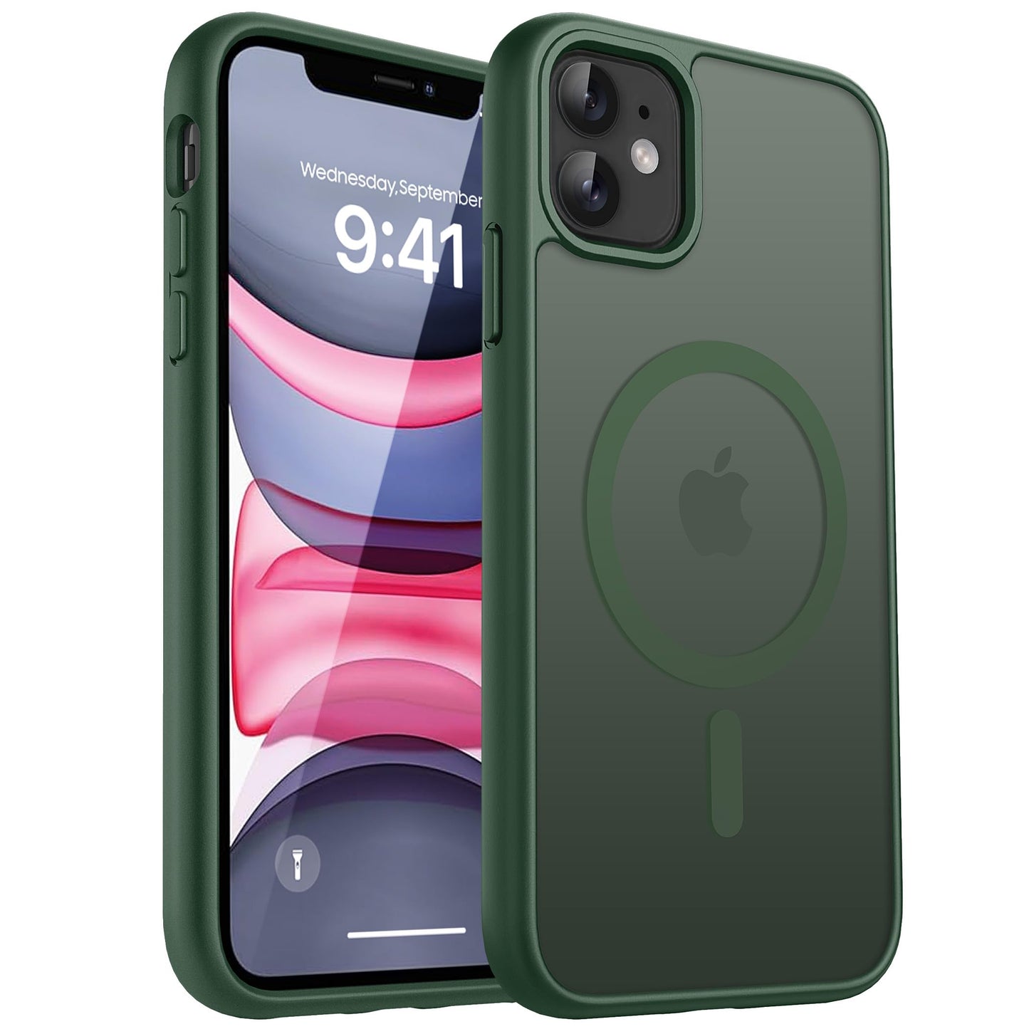 CACOE für iPhone 17 Hülle Kameraschutzend, Kompatibel mit MagSafe, Stoßfest Kratzfest Magnetisch Rückseite Handyhülle für iPhone 17 Case Transluzente