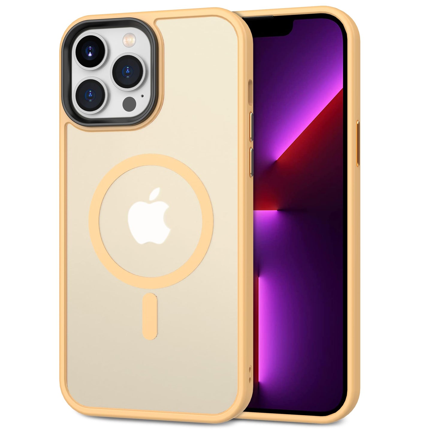 CACOE für iPhone 17 Hülle Kameraschutzend, Kompatibel mit MagSafe, Stoßfest Kratzfest Magnetisch Rückseite Handyhülle für iPhone 17 Case Transluzente
