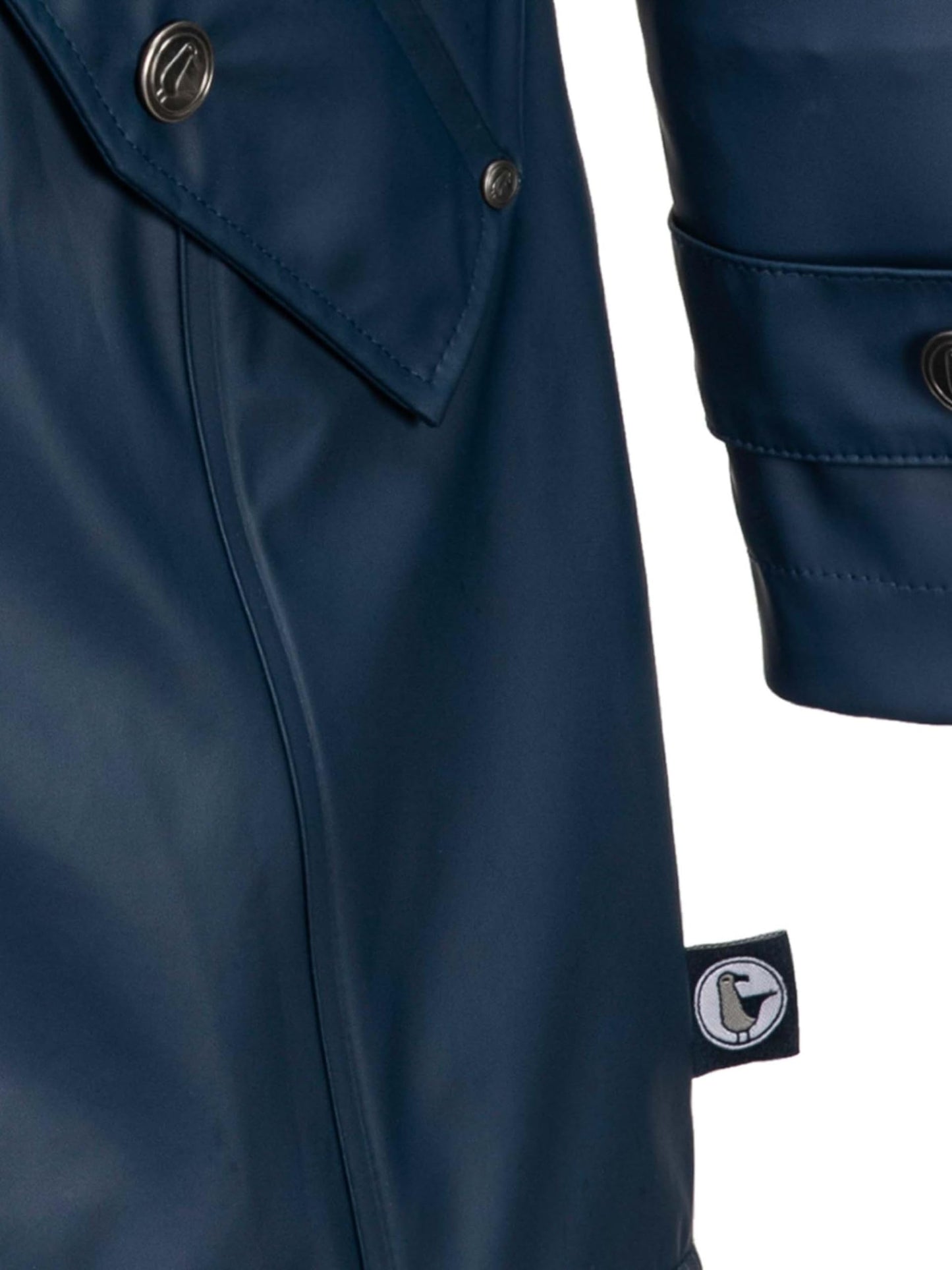 SCHIETWETTER Damen Regenjacke Büffelfell Mima, Friesenerz, Kuschelfleece, Regenparka, PU-Jacke, gefüttert, wasserdicht, Winddicht