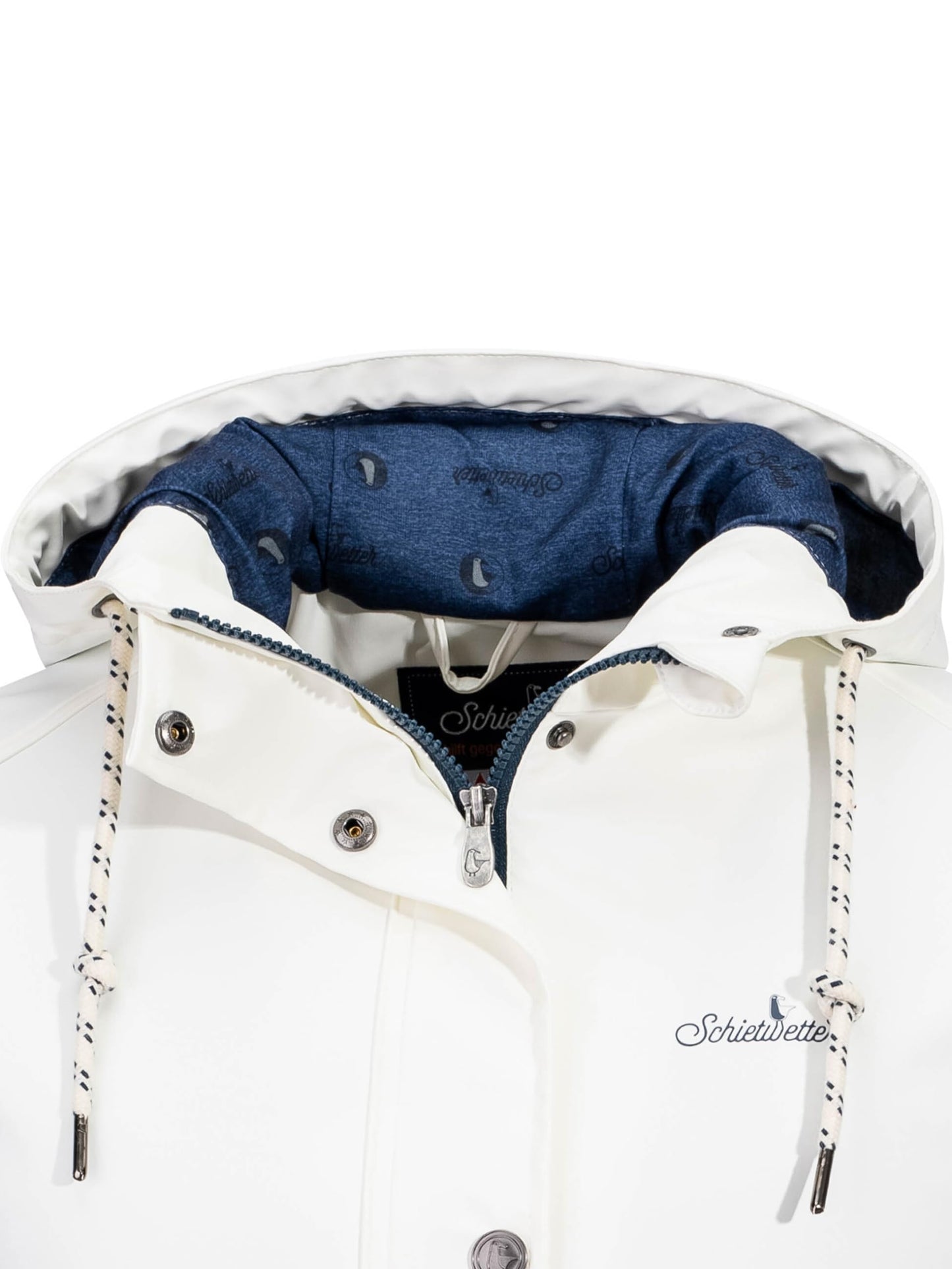 SCHIETWETTER Damen Regenjacke Landratte Mimi, Friesennerz, Regenmantel, Regenparka, wasserdicht, Winddicht