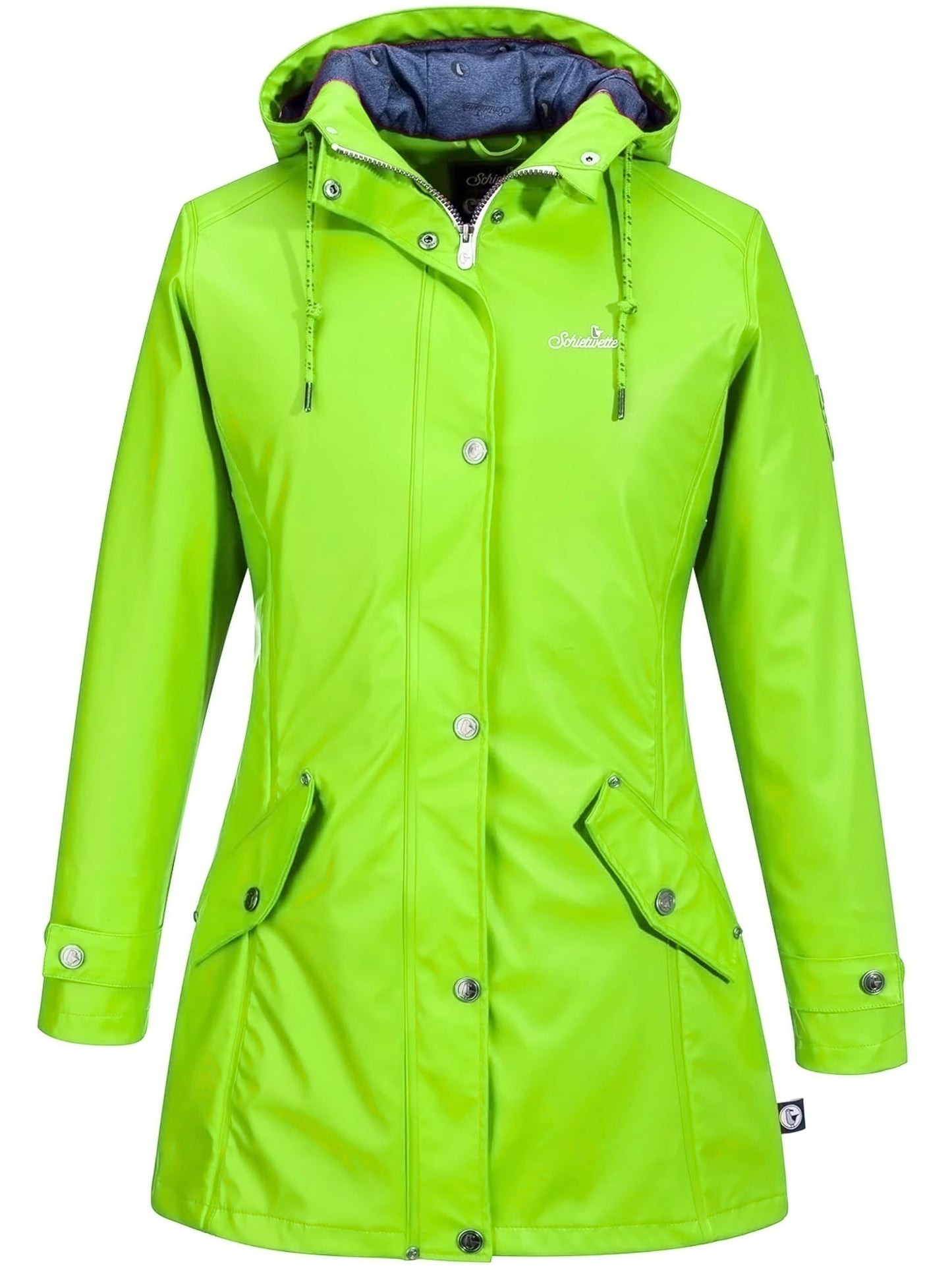 SCHIETWETTER Damen Regenjacke Landratte Mimi, Friesennerz, Regenmantel, Regenparka, wasserdicht, Winddicht
