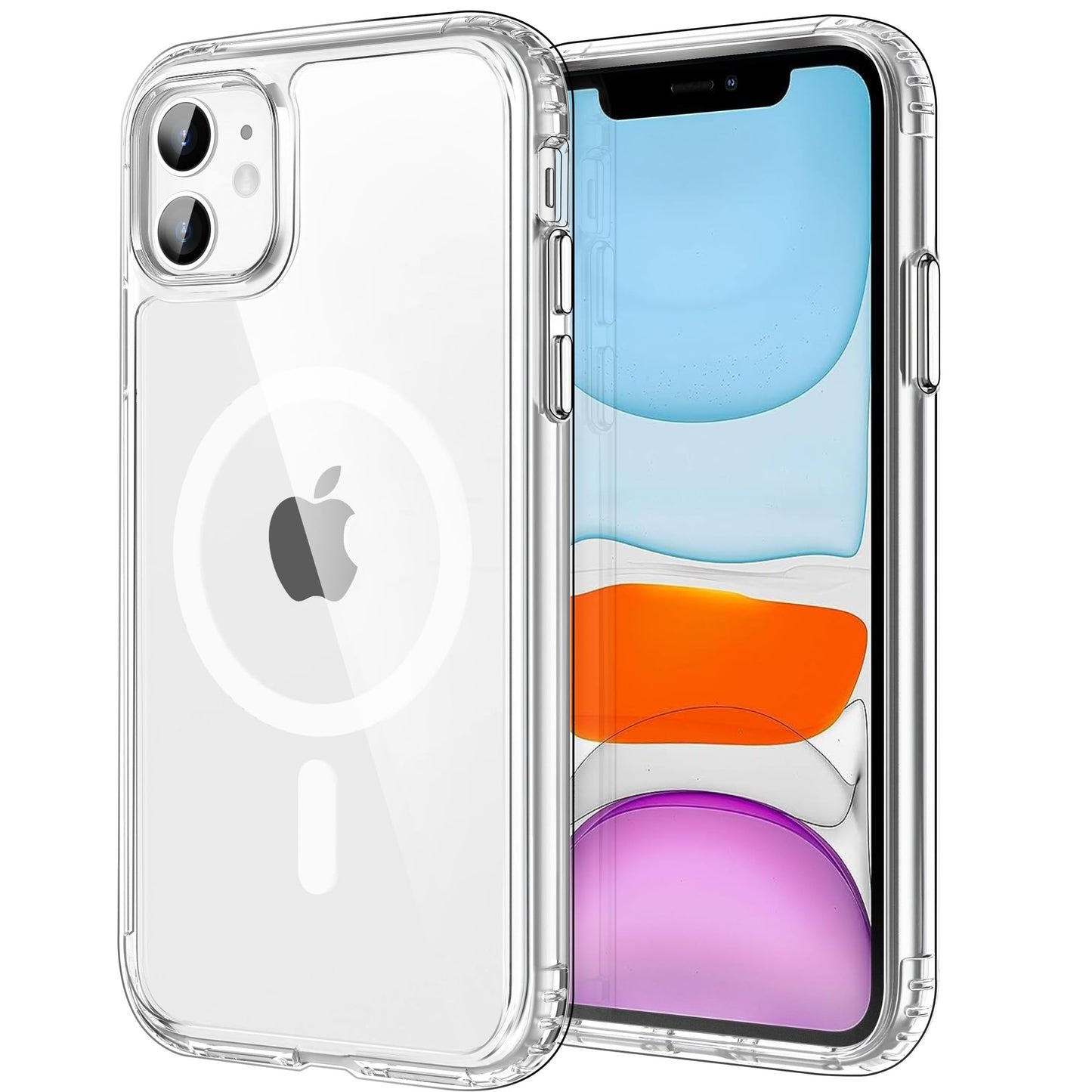 CACOE für iPhone 17 Hülle Kameraschutzend, Kompatibel mit MagSafe, Stoßfest Kratzfest Magnetisch Rückseite Handyhülle für iPhone 17 Case Transluzente