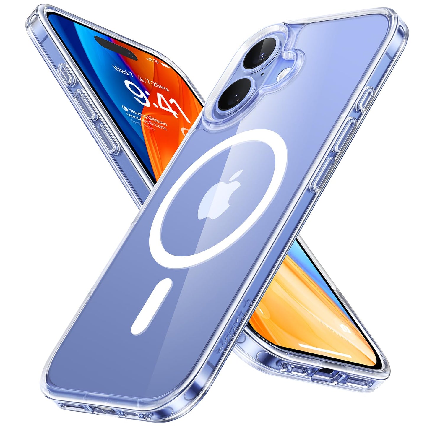 TORRAS Guardian-Mag für iPhone 17 Pro Hülle für MagSafe (Zertifizierte Militärschutz und Magnetkraft) Handyhülle iPhone 17 Pro Case Extrem Haltbarkeit Hülle Stoßfest Kratzfest Cover, Matt Blau