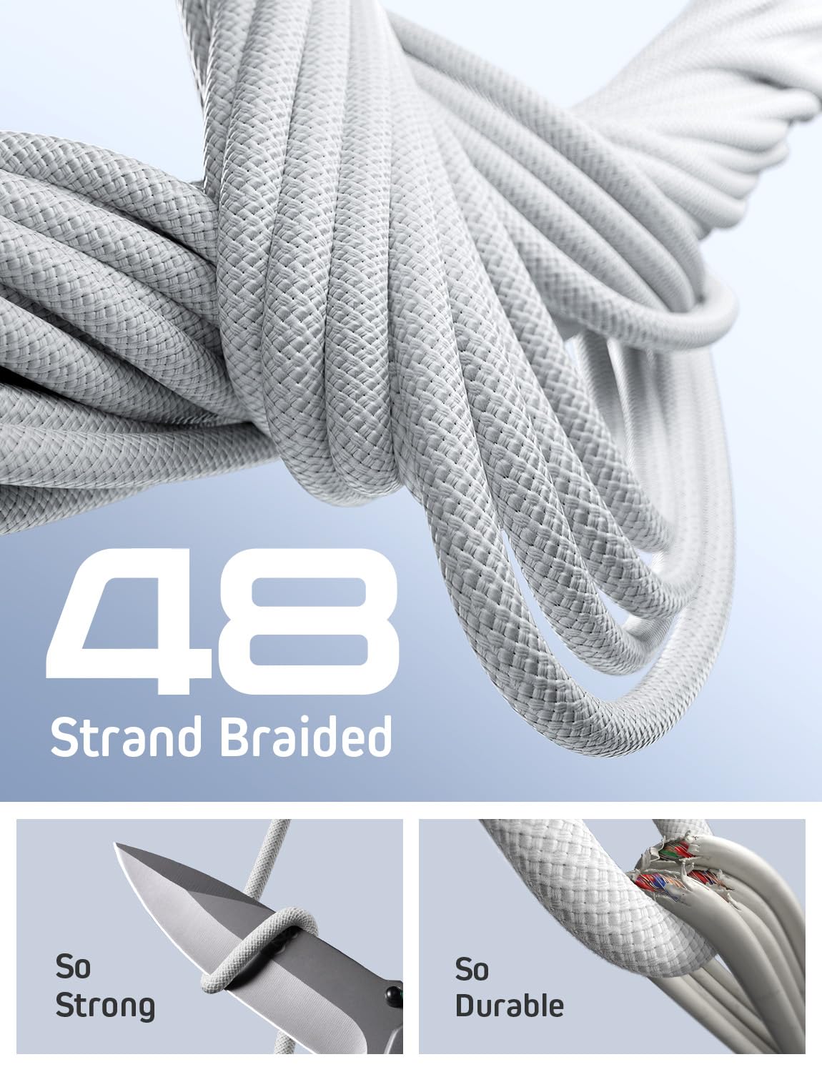 LISEN 60W USB C Kabel, [4er Pack, 0,5M 1M 1M 2M] USB C auf USB C Kabel Set, PD 3.0 Schnellladekabel USB C für iPhone 17 Pro Max Zubehör,iPhone 16 15,Switch,Samsung Galaxy S25,Pixel,MacBook,iPad,Xiaomi