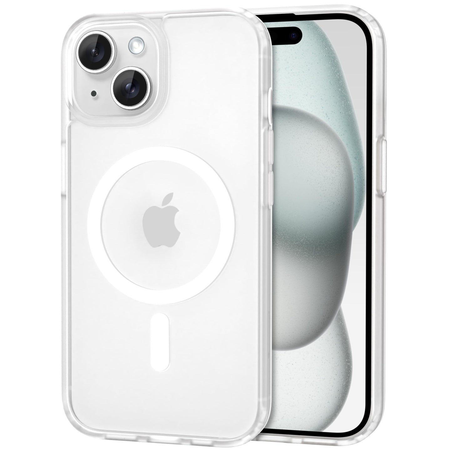 CACOE für iPhone 17 Hülle Kameraschutzend, Kompatibel mit MagSafe, Stoßfest Kratzfest Magnetisch Rückseite Handyhülle für iPhone 17 Case Transluzente