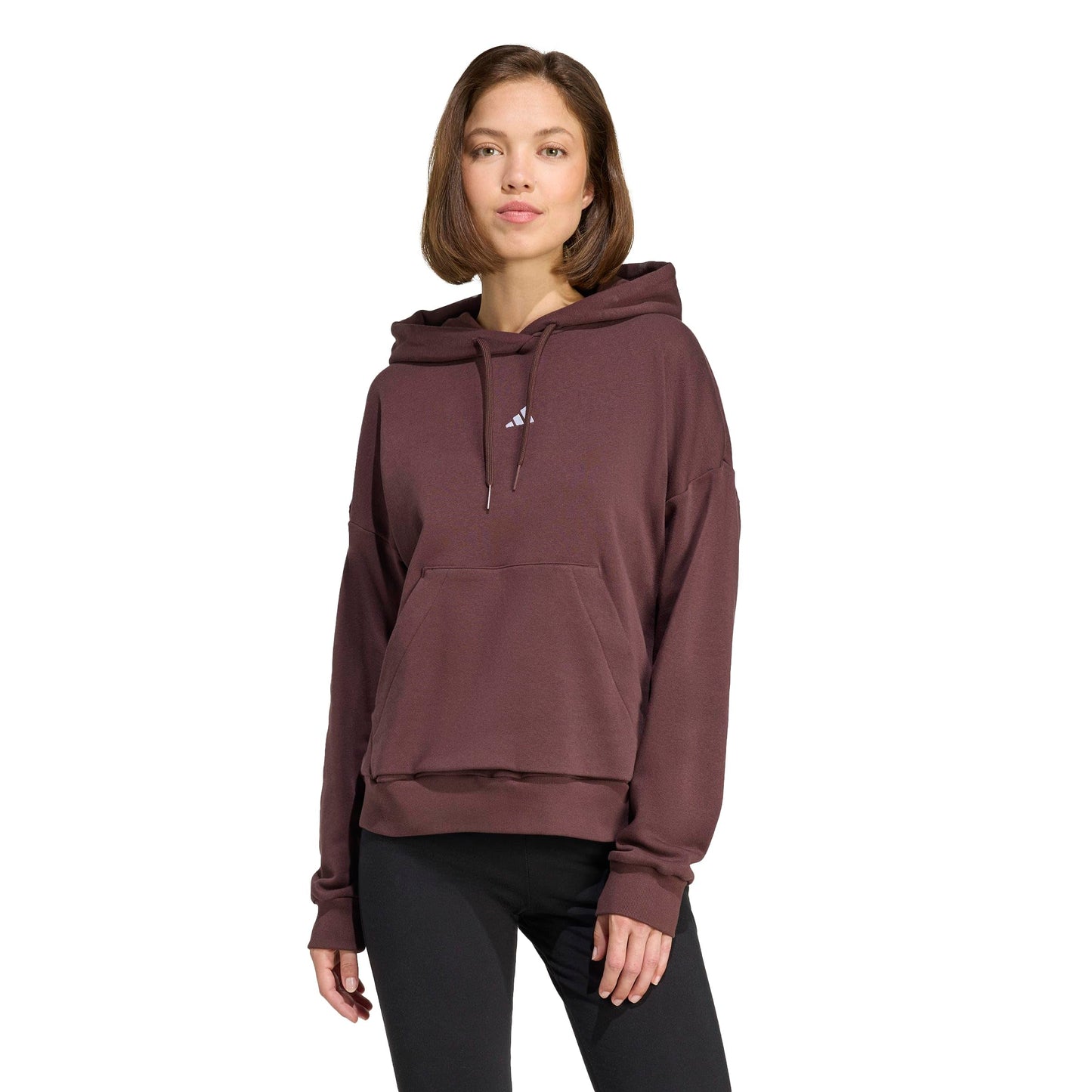 adidas Women's Essentials Small Logo Feel Cozy Hoodie
