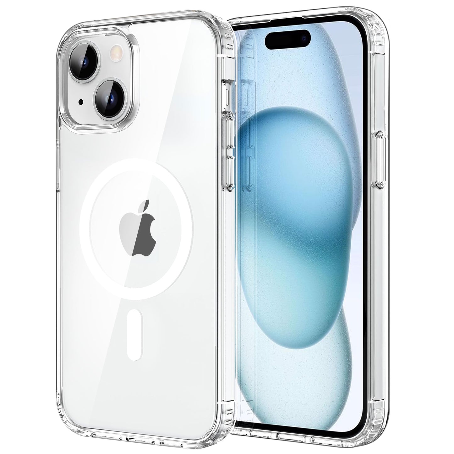 CACOE für iPhone 17 Hülle Kameraschutzend, Kompatibel mit MagSafe, Stoßfest Kratzfest Magnetisch Rückseite Handyhülle für iPhone 17 Case Transluzente