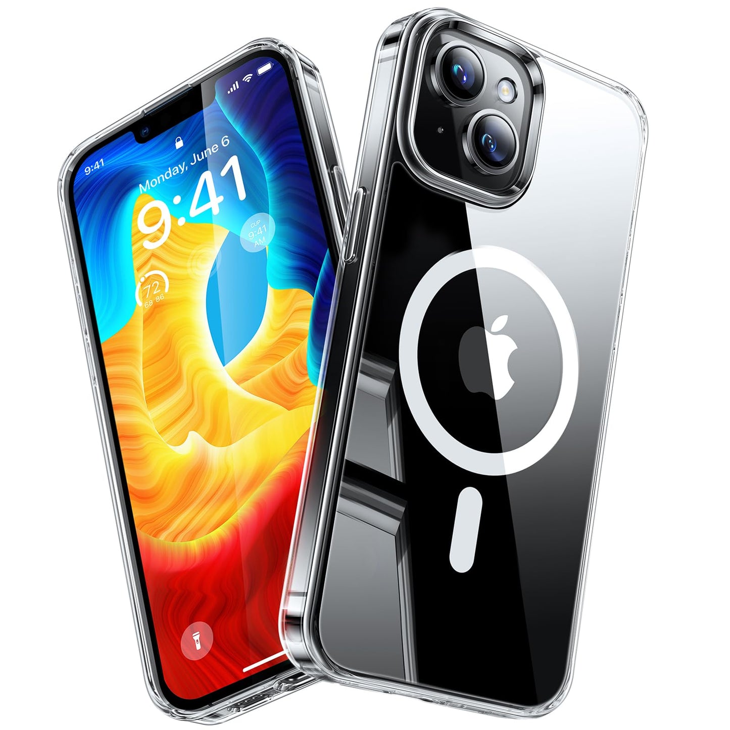 TORRAS Guardian-Mag für iPhone 17 Pro Hülle für MagSafe (Zertifizierte Militärschutz und Magnetkraft) Handyhülle iPhone 17 Pro Case Extrem Haltbarkeit Hülle Stoßfest Kratzfest Cover, Matt Blau