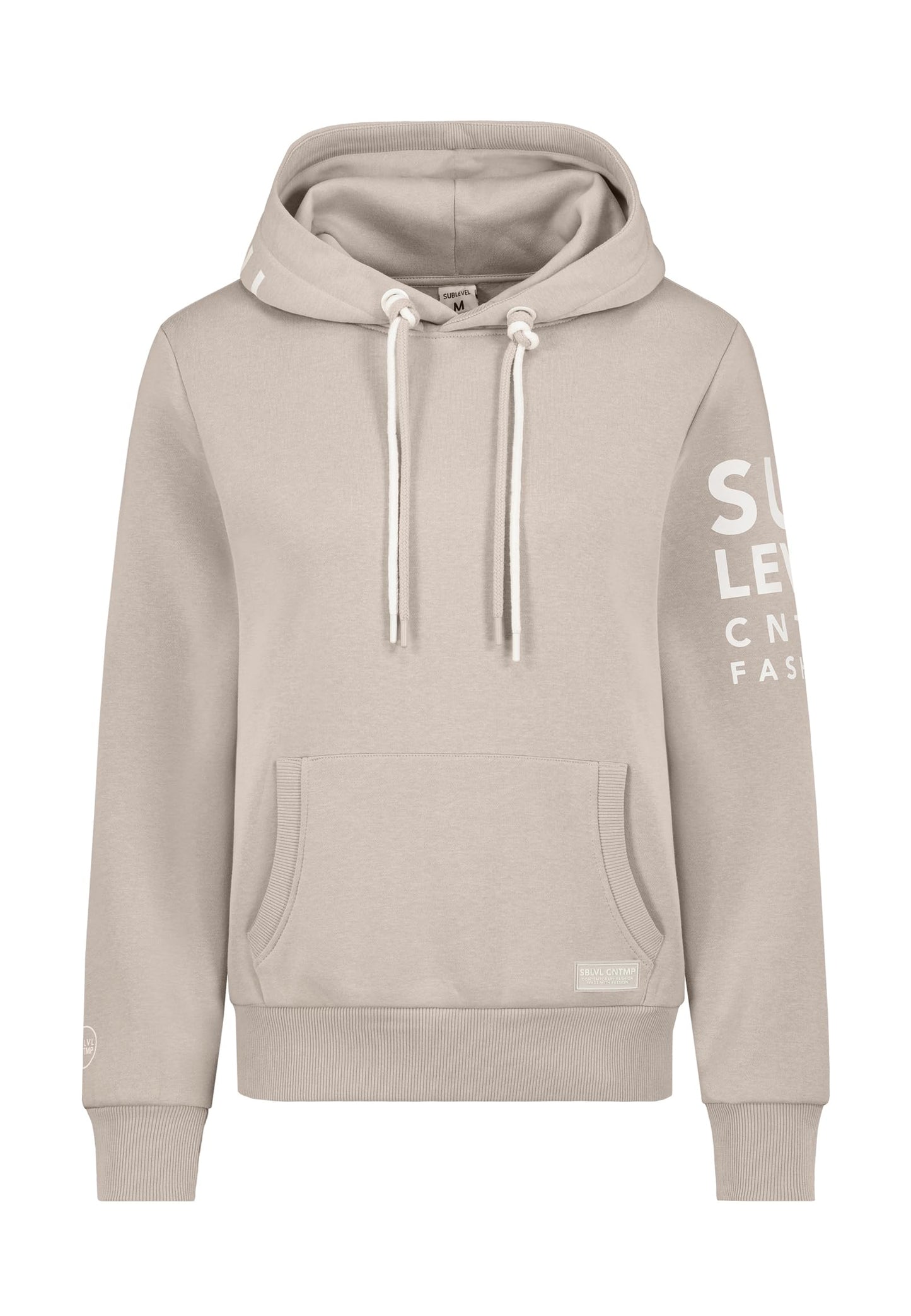 Sublevel Damen Sweathoodie Kapuzenpullover Sweatjacke mit Prints und Kapuze