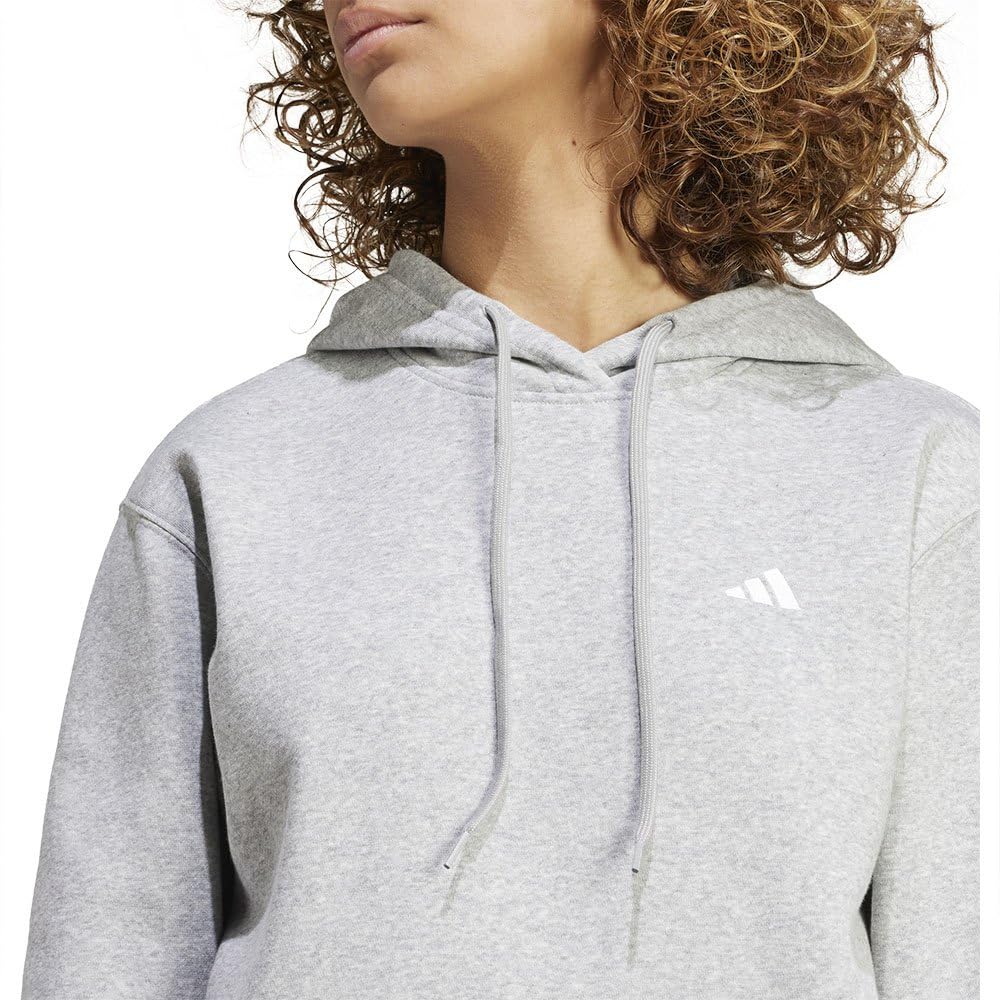 adidas Women's Essentials Small Logo Feel Cozy Hoodie