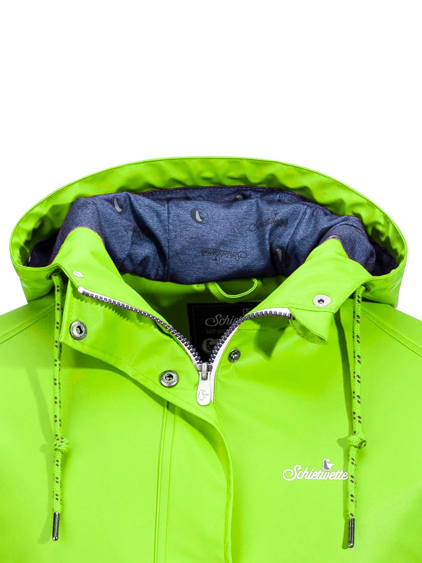SCHIETWETTER Damen Regenjacke Landratte Mimi, Friesennerz, Regenmantel, Regenparka, wasserdicht, Winddicht