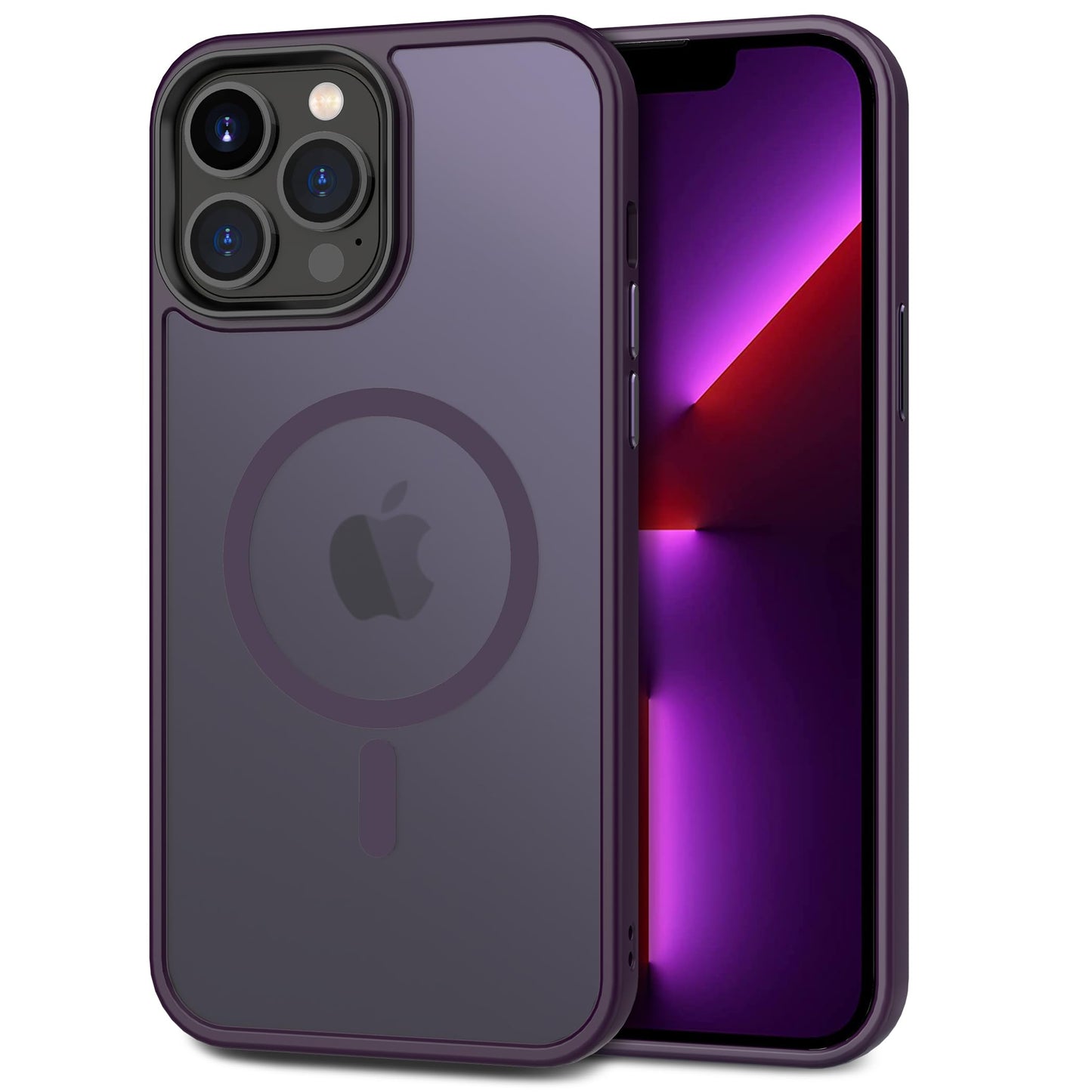 CACOE für iPhone 17 Hülle Kameraschutzend, Kompatibel mit MagSafe, Stoßfest Kratzfest Magnetisch Rückseite Handyhülle für iPhone 17 Case Transluzente