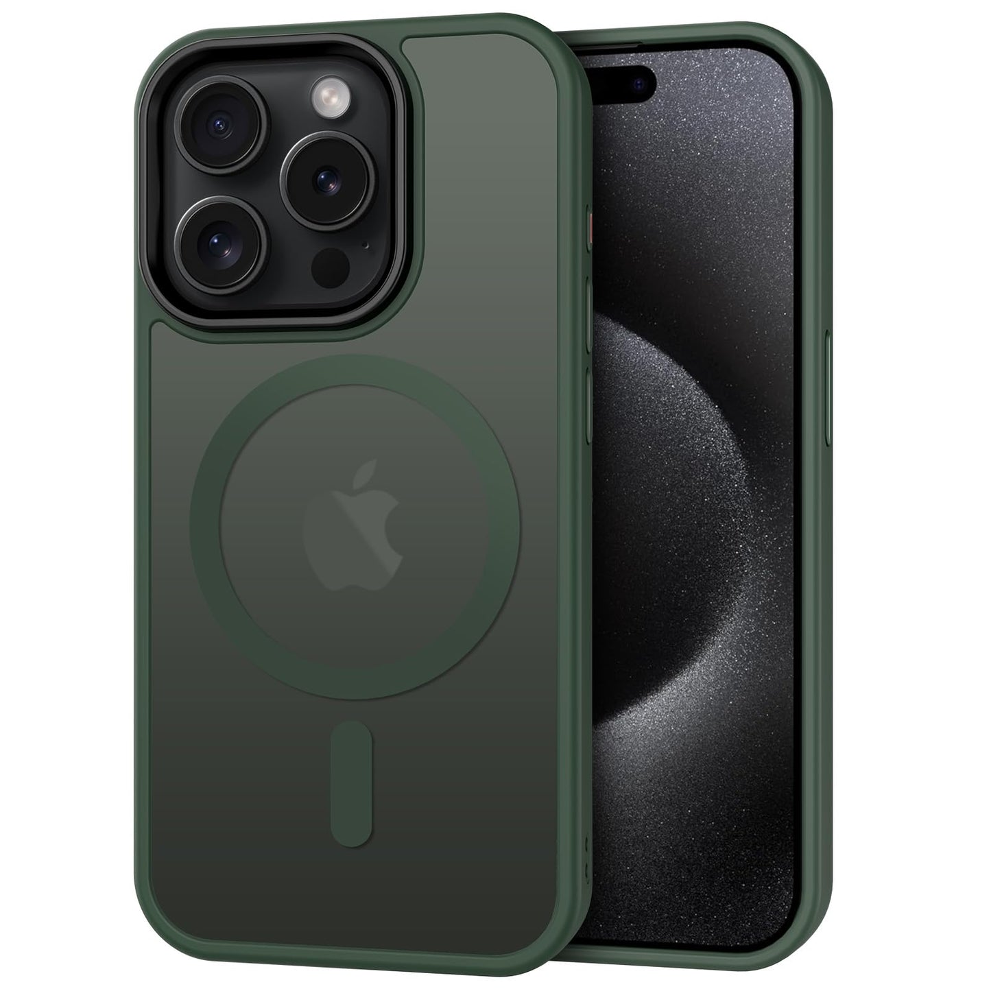 CACOE für iPhone 17 Hülle Kameraschutzend, Kompatibel mit MagSafe, Stoßfest Kratzfest Magnetisch Rückseite Handyhülle für iPhone 17 Case Transluzente