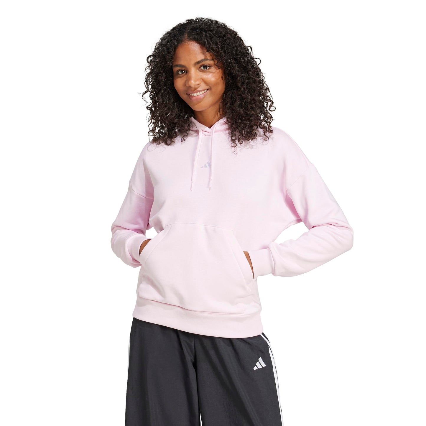 adidas Women's Essentials Small Logo Feel Cozy Hoodie