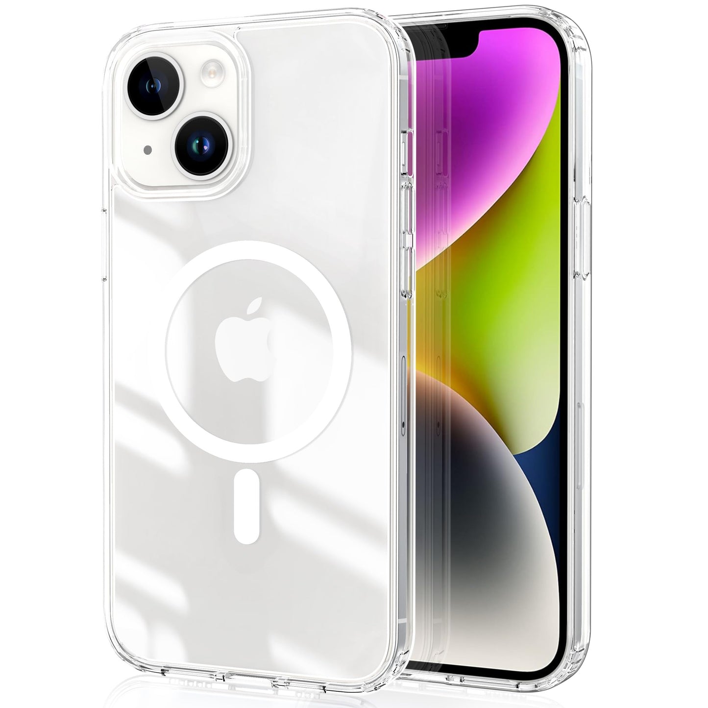 CACOE für iPhone 17 Hülle Kameraschutzend, Kompatibel mit MagSafe, Stoßfest Kratzfest Magnetisch Rückseite Handyhülle für iPhone 17 Case Transluzente