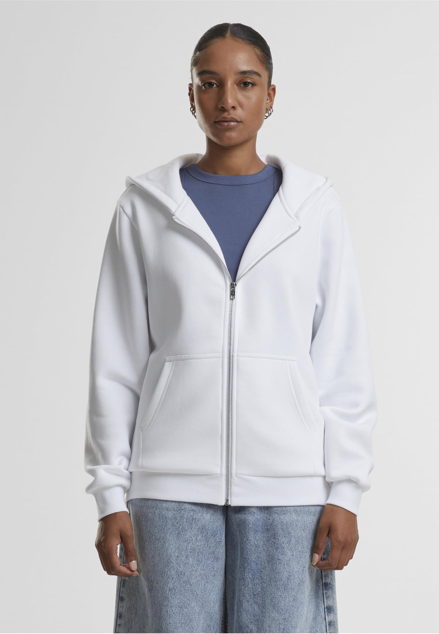 Urban Classics Ladies Fluffy Zip Cardigan