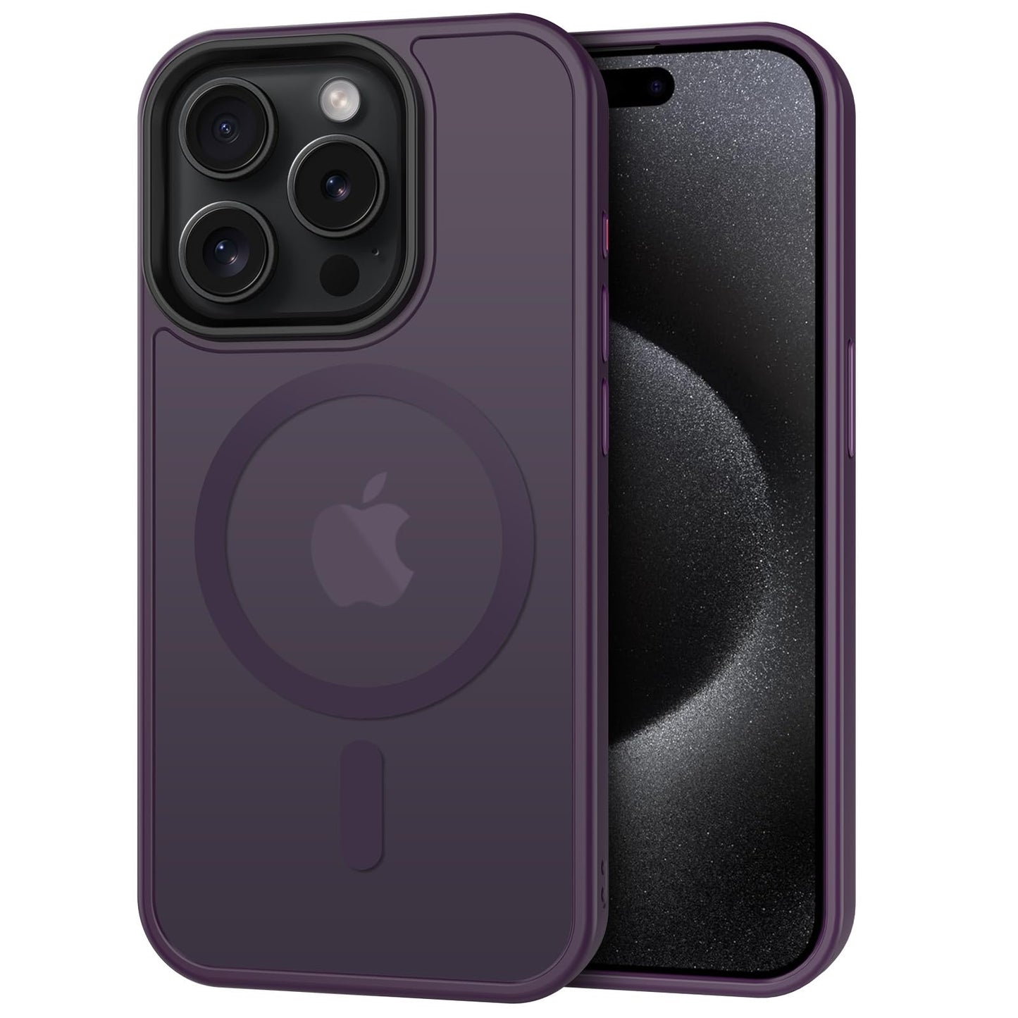 CACOE für iPhone 17 Hülle Kameraschutzend, Kompatibel mit MagSafe, Stoßfest Kratzfest Magnetisch Rückseite Handyhülle für iPhone 17 Case Transluzente