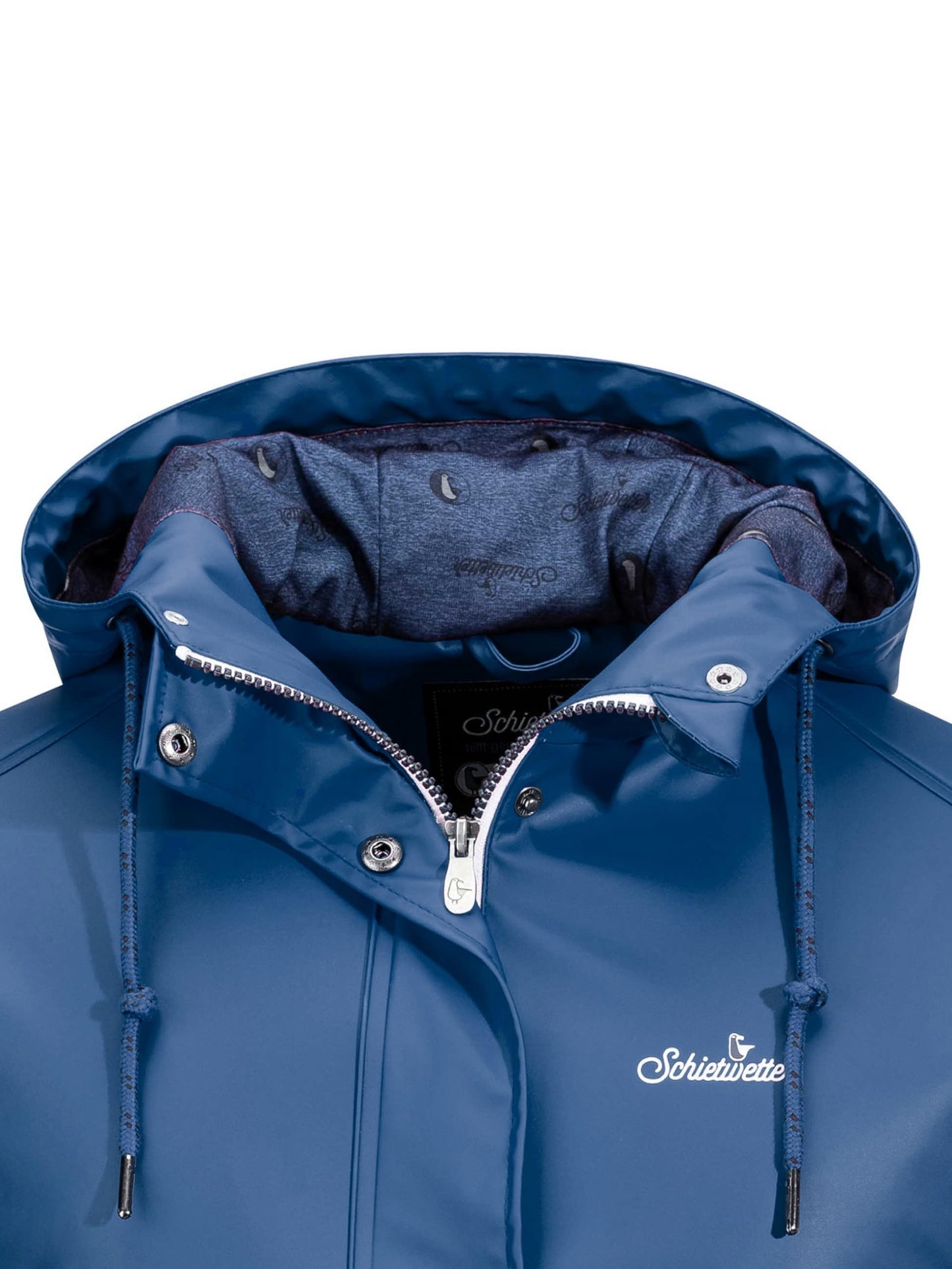 SCHIETWETTER Damen Regenjacke Landratte Mimi, Friesennerz, Regenmantel, Regenparka, wasserdicht, Winddicht