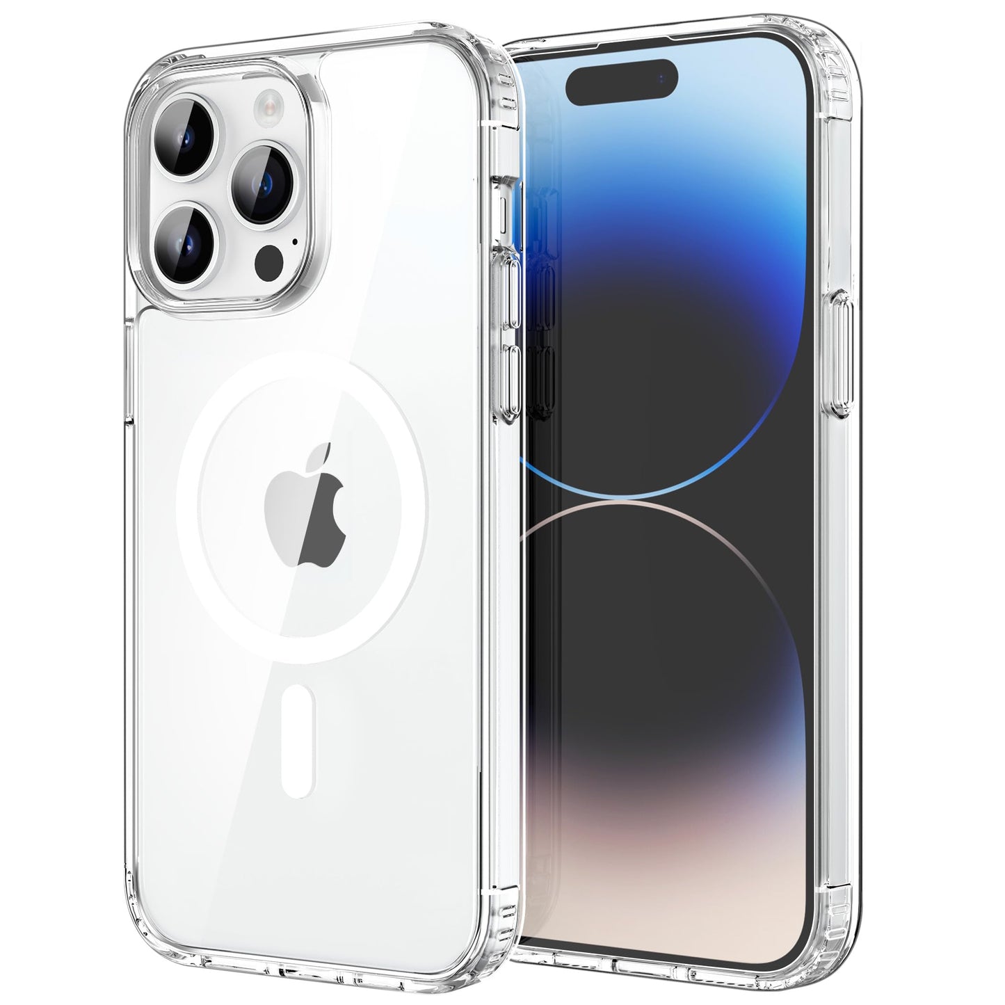 CACOE für iPhone 17 Hülle Kameraschutzend, Kompatibel mit MagSafe, Stoßfest Kratzfest Magnetisch Rückseite Handyhülle für iPhone 17 Case Transluzente