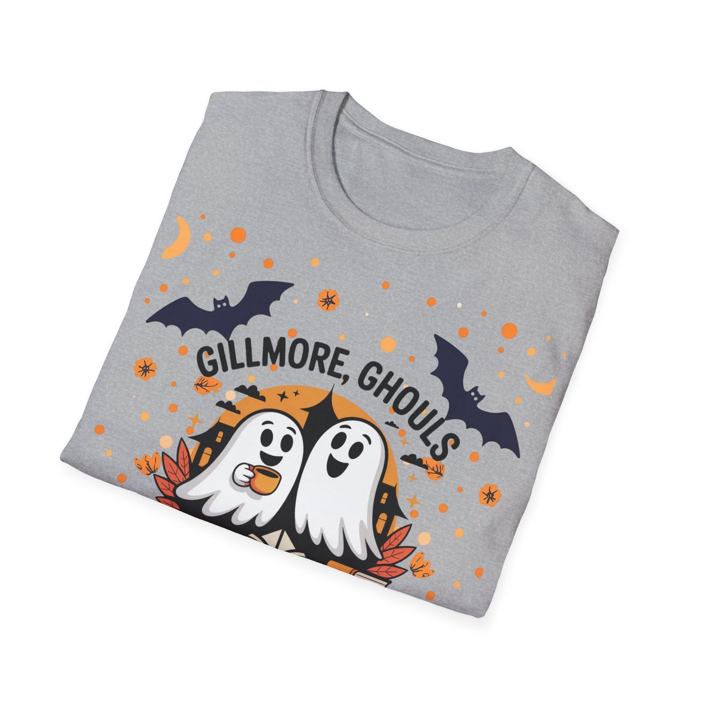 Pandarino Geisterhafte Freundschaft Halloween T-Shirt, Gilmore Ghouls Shirt, Halloween Geschenke, Geister Parodie Halloween T-Shirt