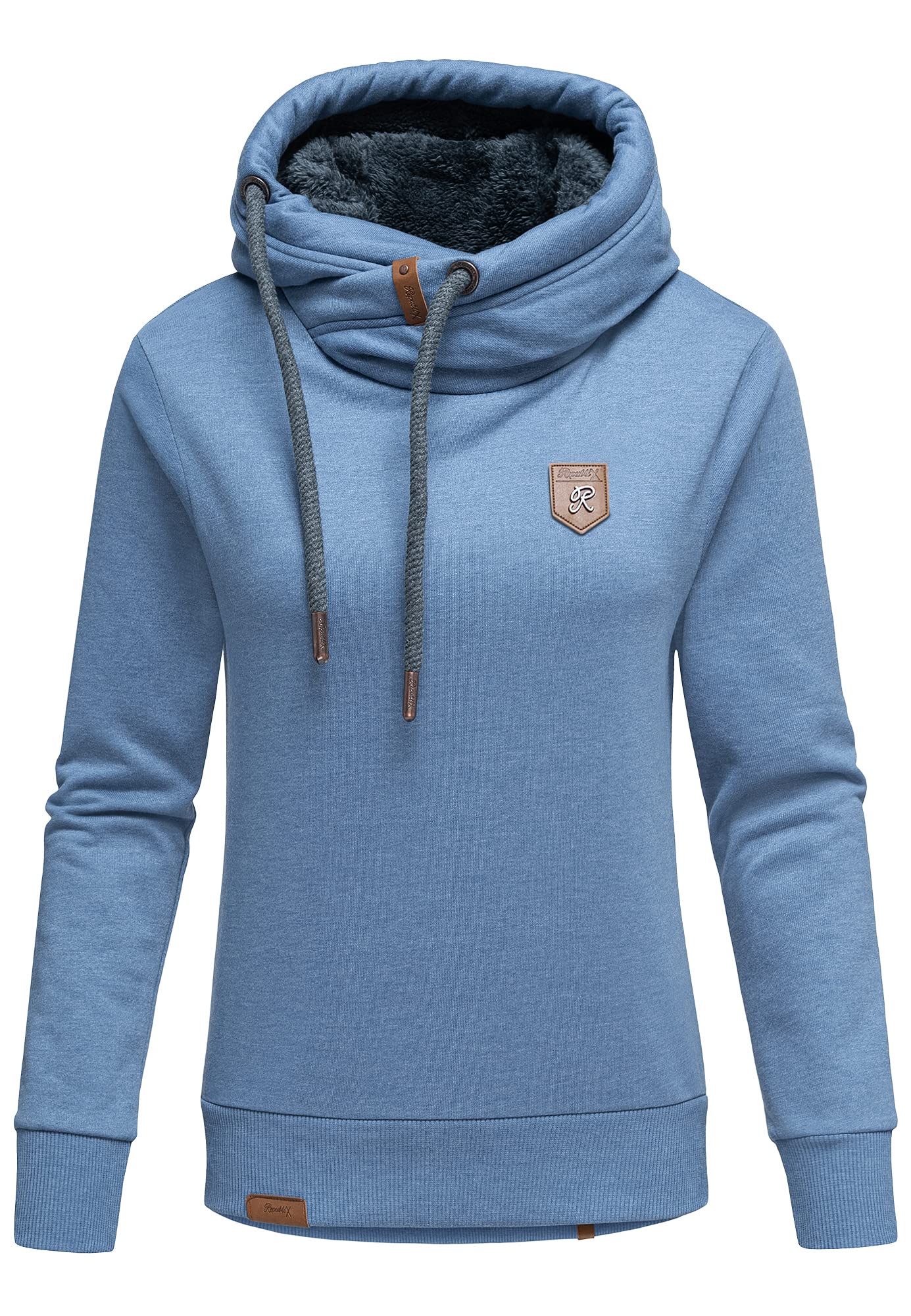 Damen Kapuzenpullover Sweatjacke Pullover Hoodie Sweatshirt RD-002