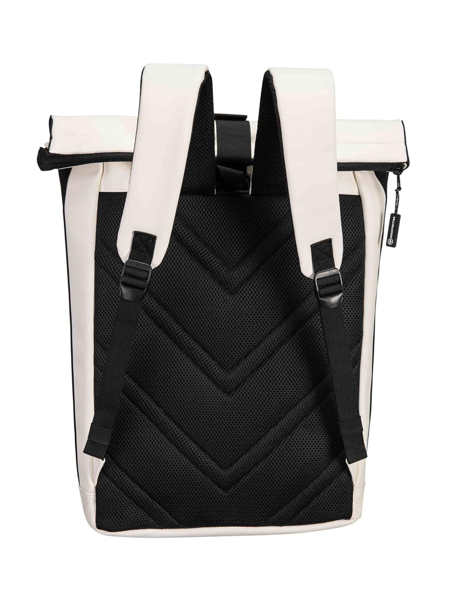 SCHIETWETTER Unisex Erw. Rucksack, groß, Daypack, Backpack, Freizeit, viel Stauraum, mit Regenschutz, PU-Material, wasserabweisend, modern, chic & funktional