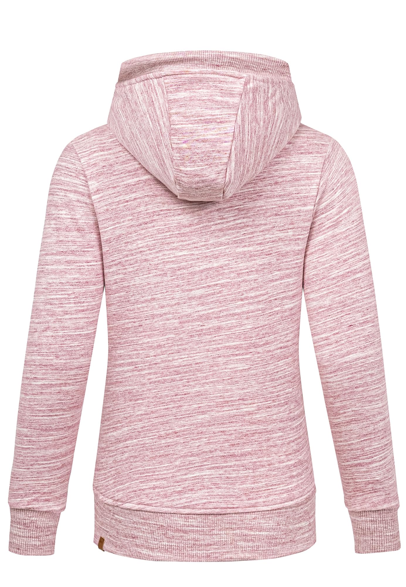 Damen Sweatjacke Hoodie Sweatshirt Pullover Zipper Jacke RD-020