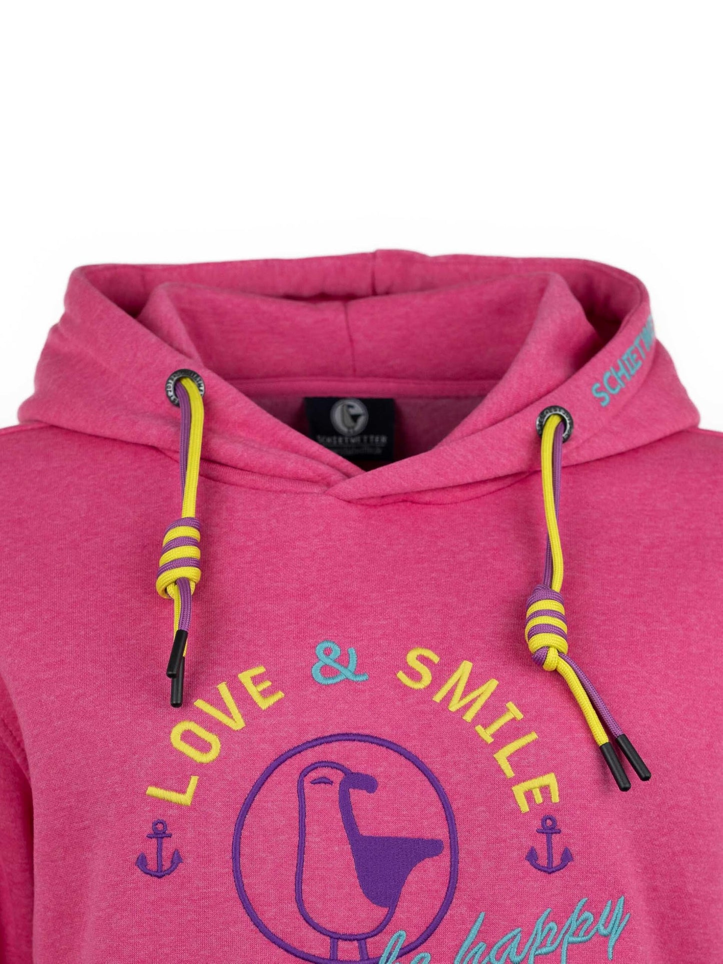 SCHIETWETTER Damen Hoodie Marie Meersalz, Kapuzenpullover für Frauen,