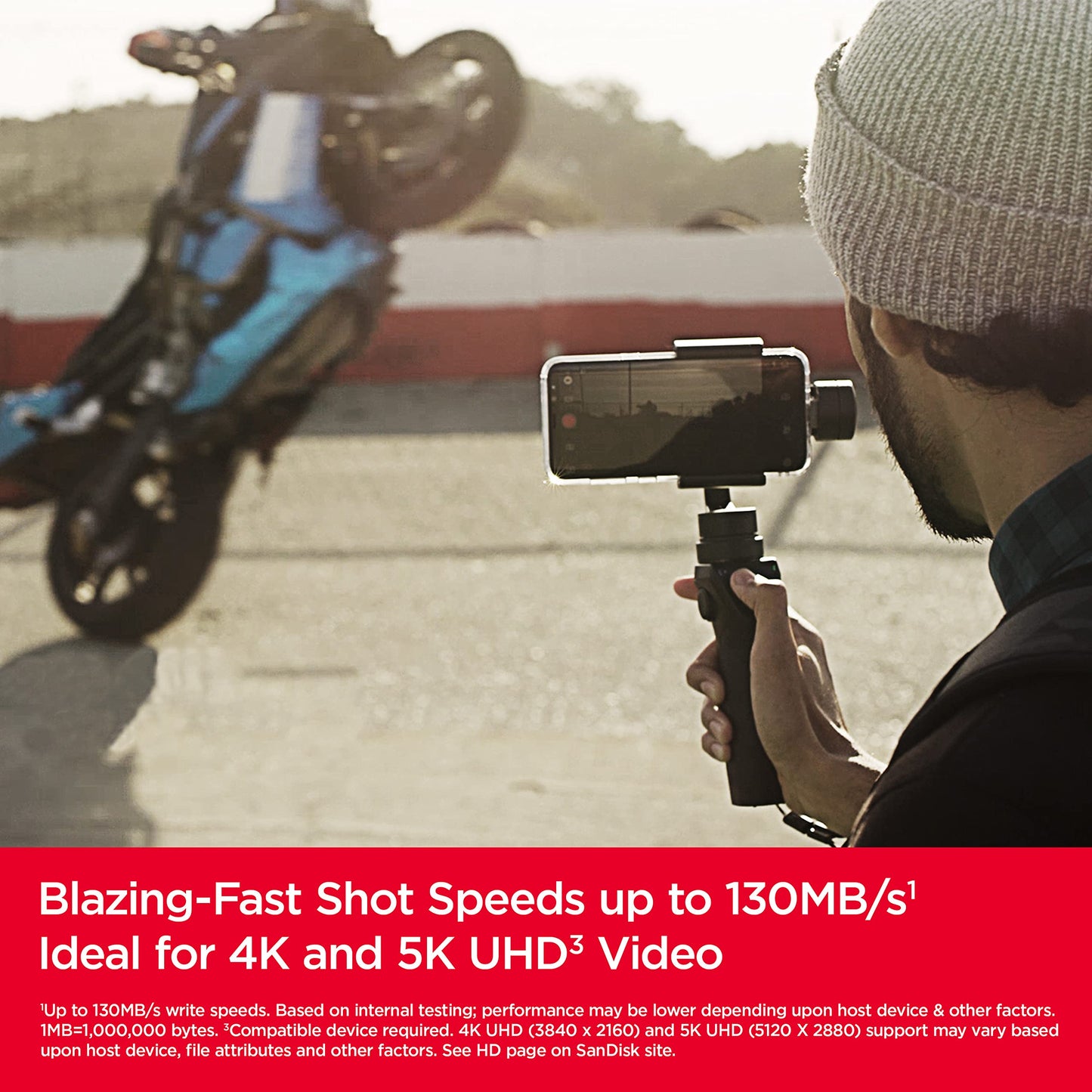 SanDisk Extreme microSDXC UHS-I Speicherkarte 128 GB + Adapter (Für Smartphones, Actionkameras und Drohnen, A2, C10, V30, U3, 190 MB/s Übertragung, RescuePRO Deluxe)