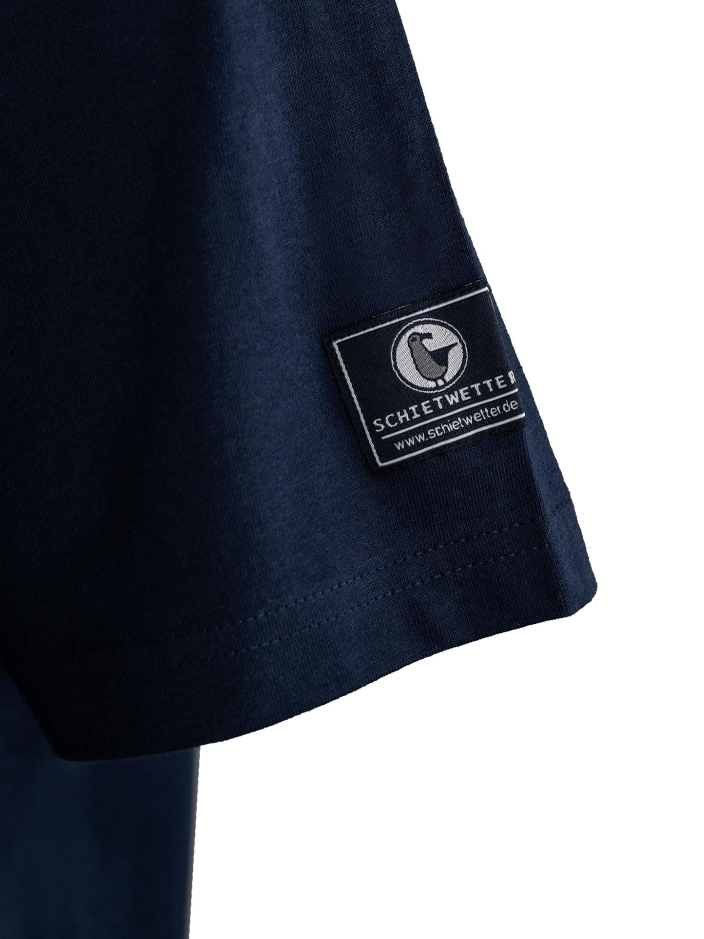 SCHIETWETTER Herren T-Shirt Dirk, Rundhals, Shirt, 3D-Prägedruck, 100% Baumwolle, Kurzarm-Shirt, 3D-Prägedruck, luftig, modisch