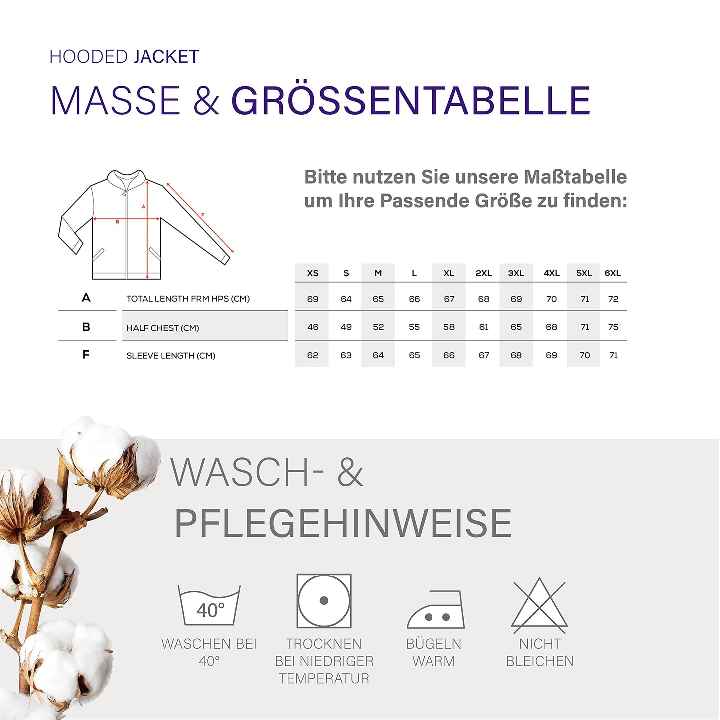 HRM Damen Hooded Jacket I Premium Kapuzenjacke Damen mit Kontrast-Innenfutter I Basic Hoodie mit Reißverschluss I Zip Hoodie I Hochwertige & nachhaltige Damen-Oberteile