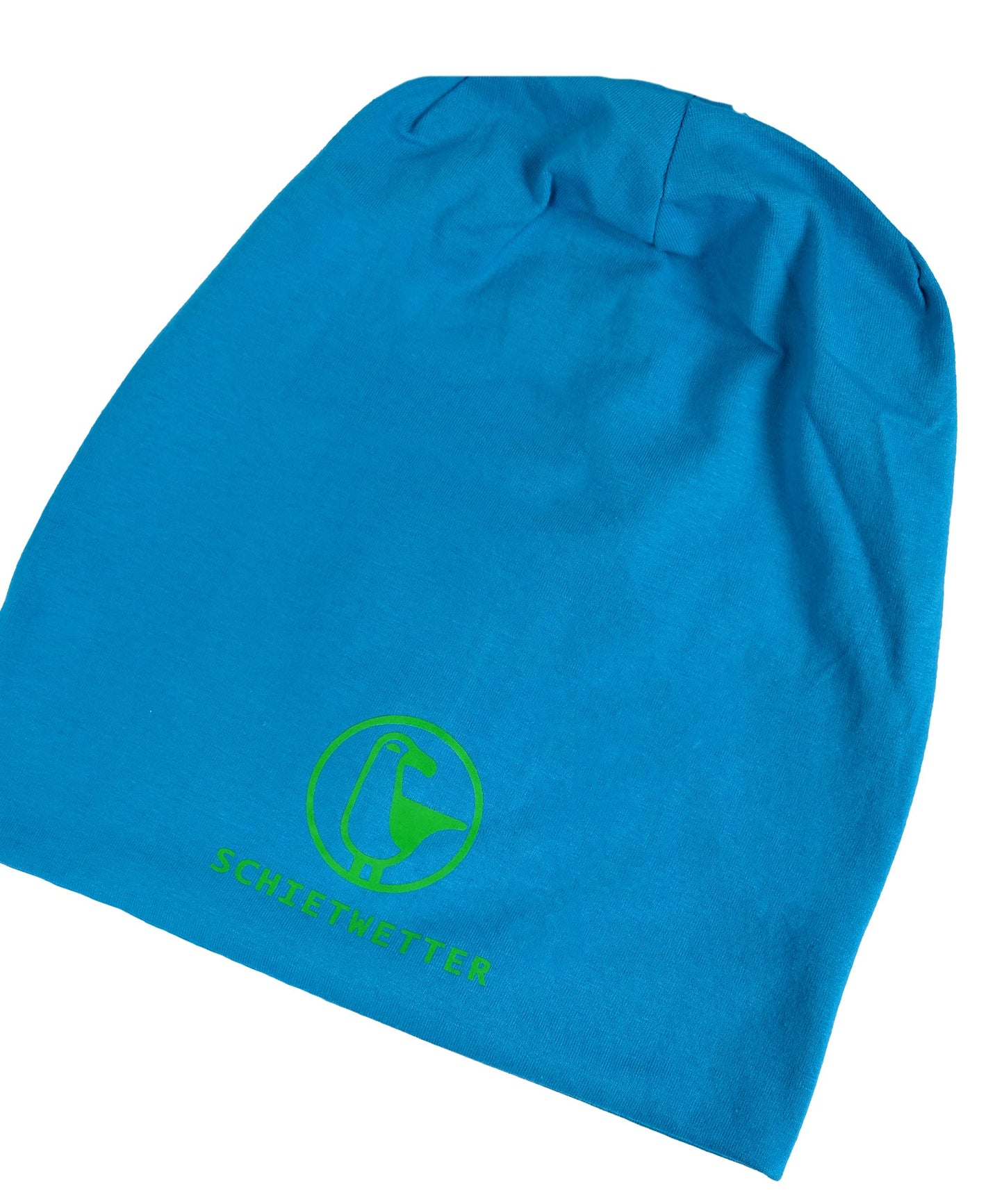 SCHIETWETTER Unisex Erw. Leichte Beanie Mütze Möwe, Übergangsmütze, dünne Kopfbedeckung, Logo-Print, Stretch, warm, einfarbig